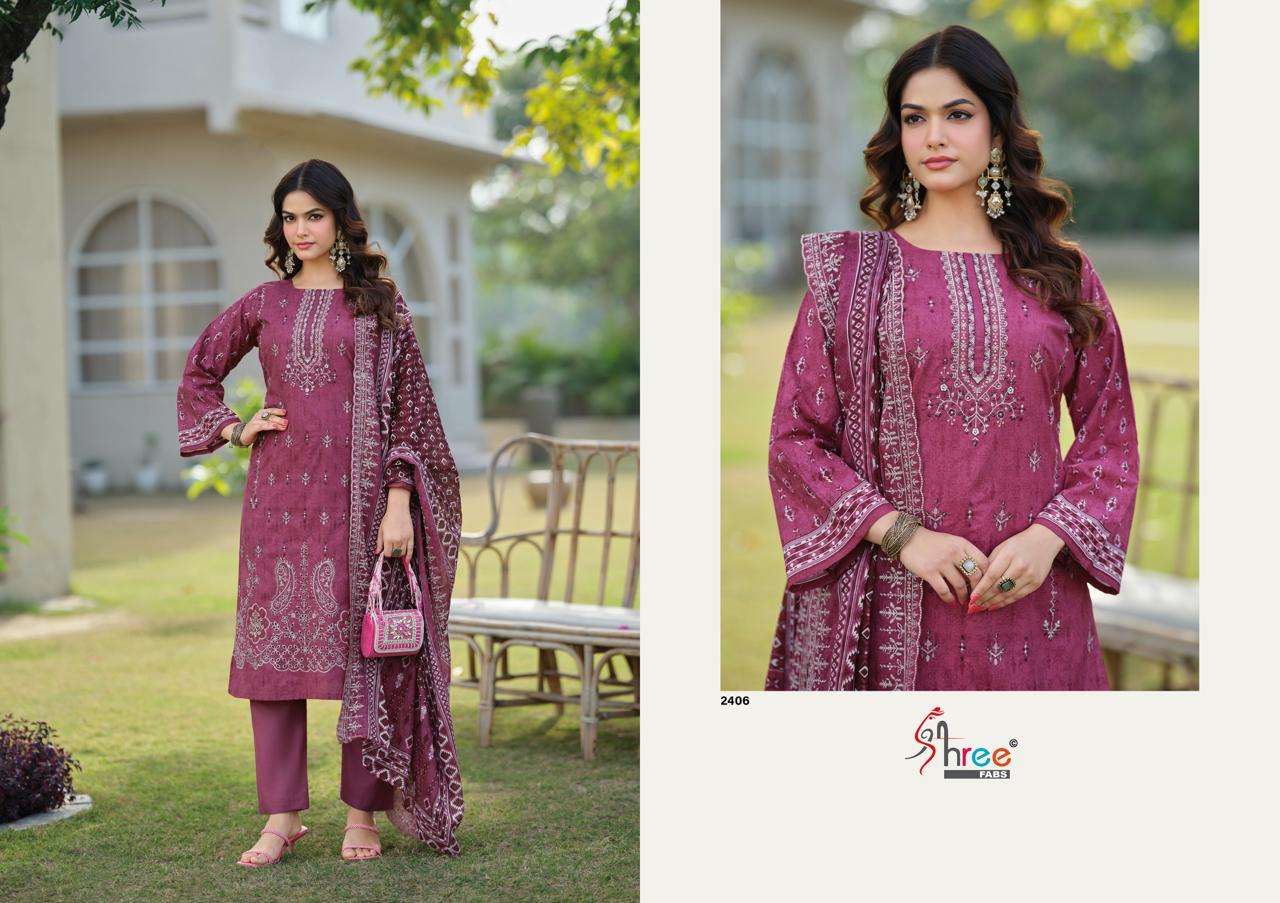 BIN SAEED LAWN COLLECTION VOL-24 BY SHREE-06
