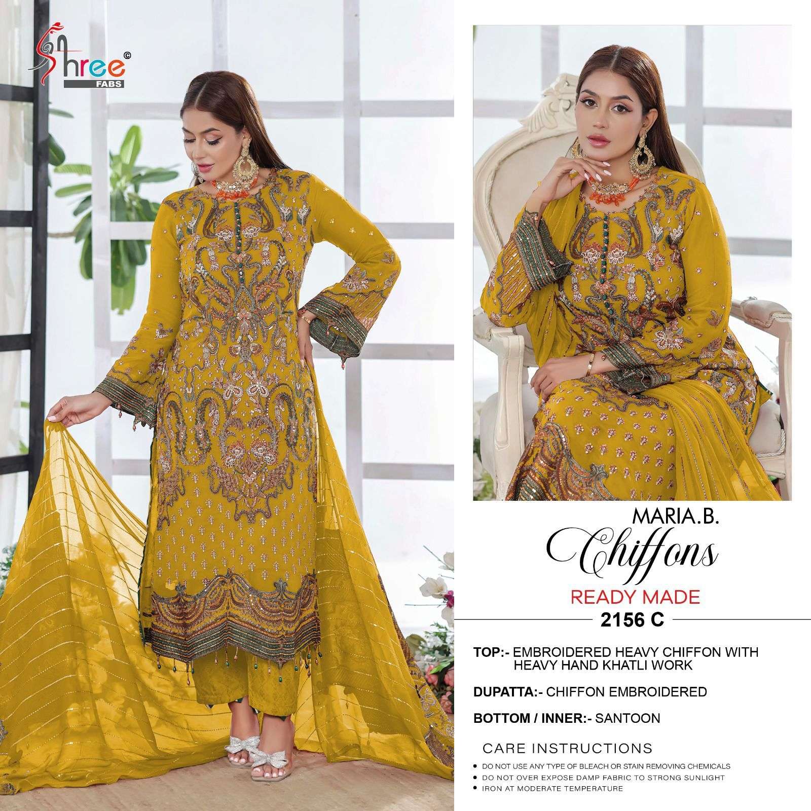 Maria b Chiffon 21 dn 5656 by Shree-01