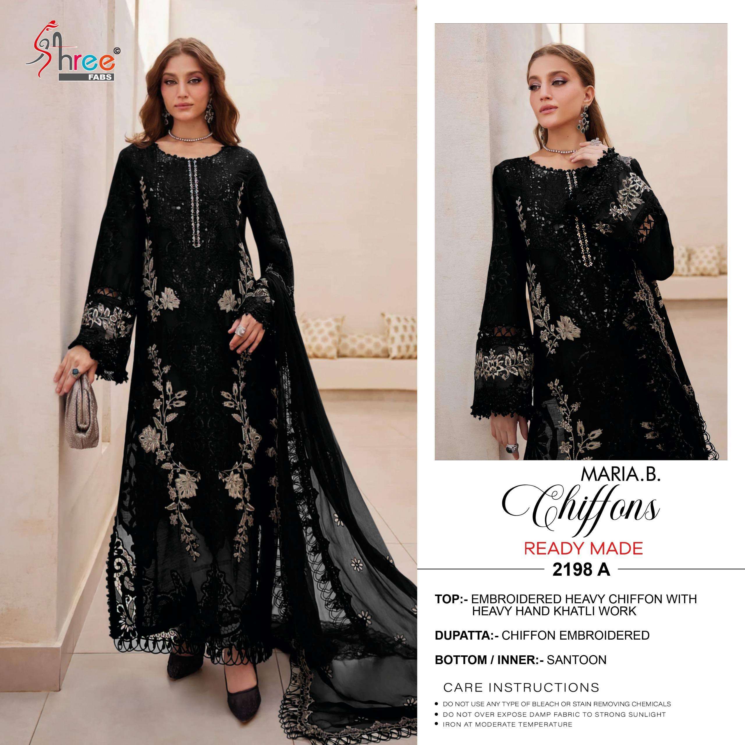 Maria b Chiffon Dn 2198 By Shree-03