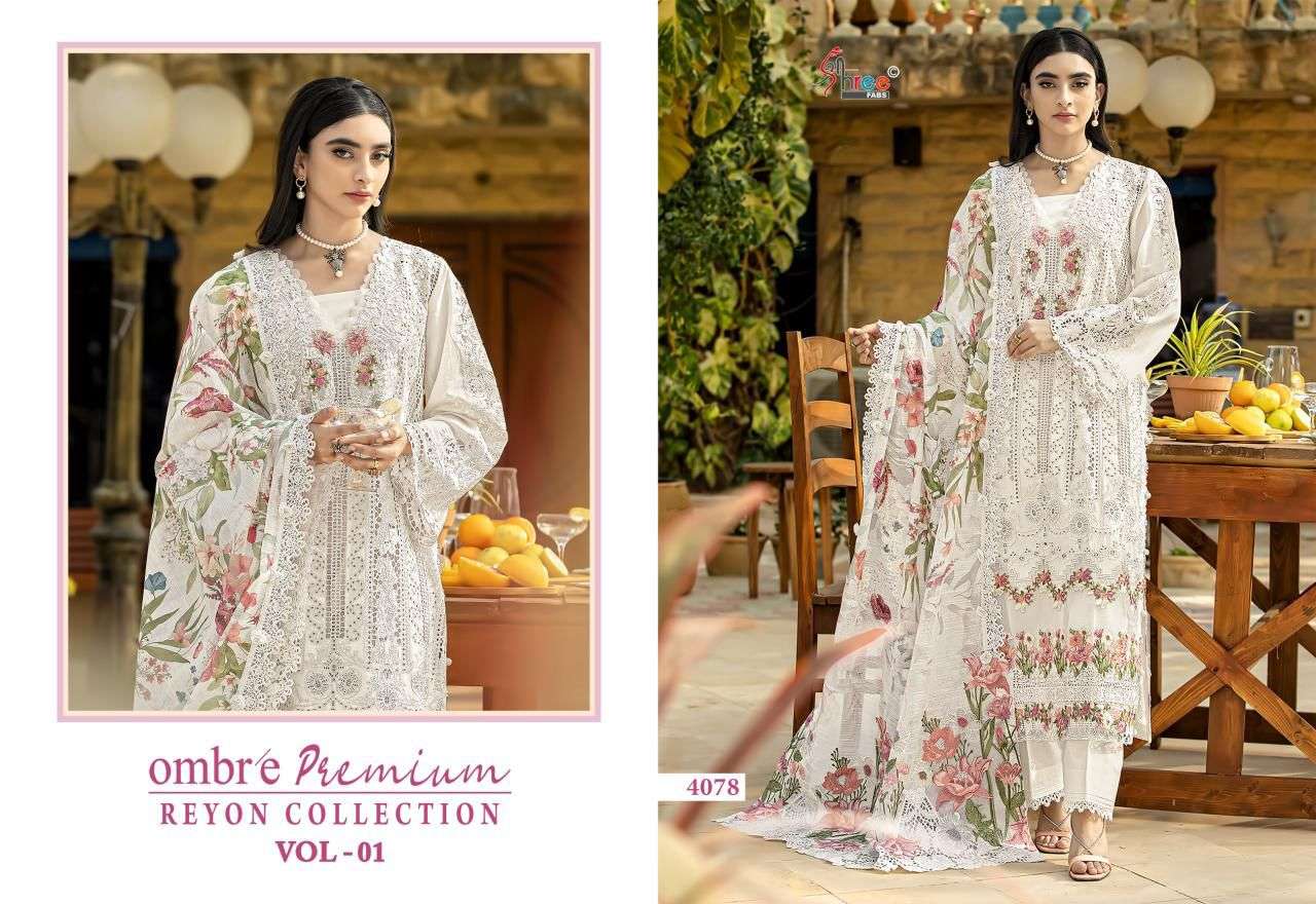 OMBRE PREMIUM REYON COLLECTION Vol-1 by SHREE-05