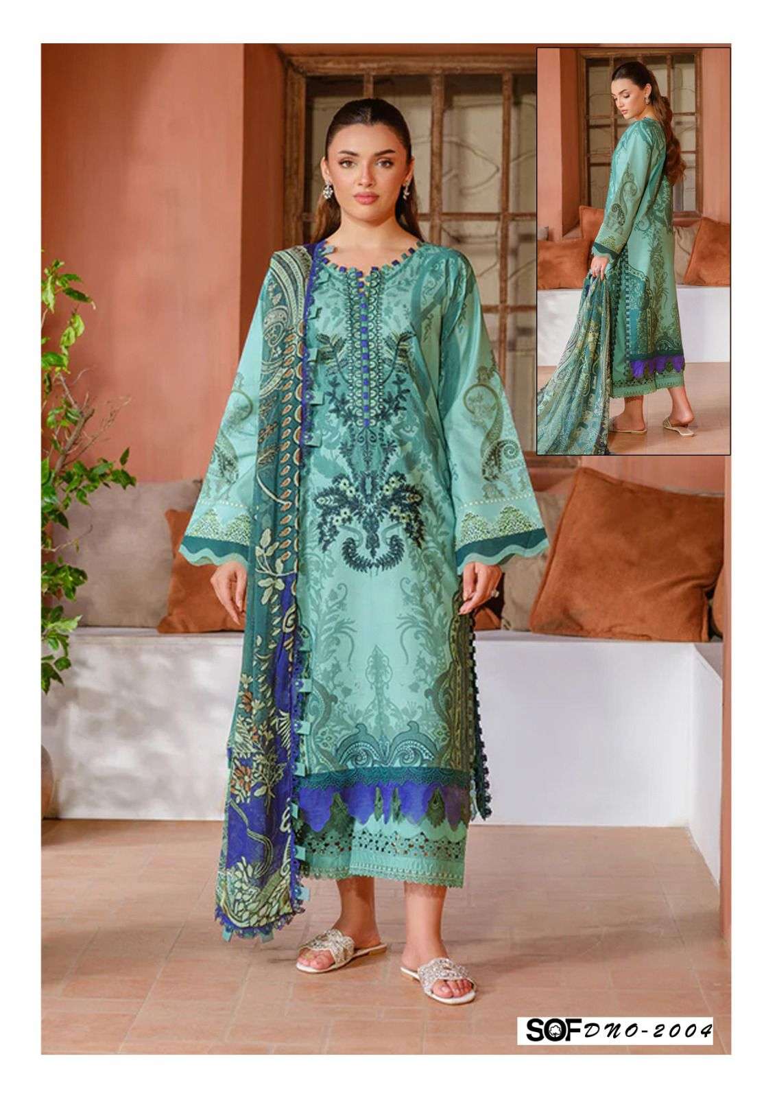 ASIM JOFA HEAVY COTTON LUXURY COLLECTION VOL - 2 BY SHREE OM FAB - 04