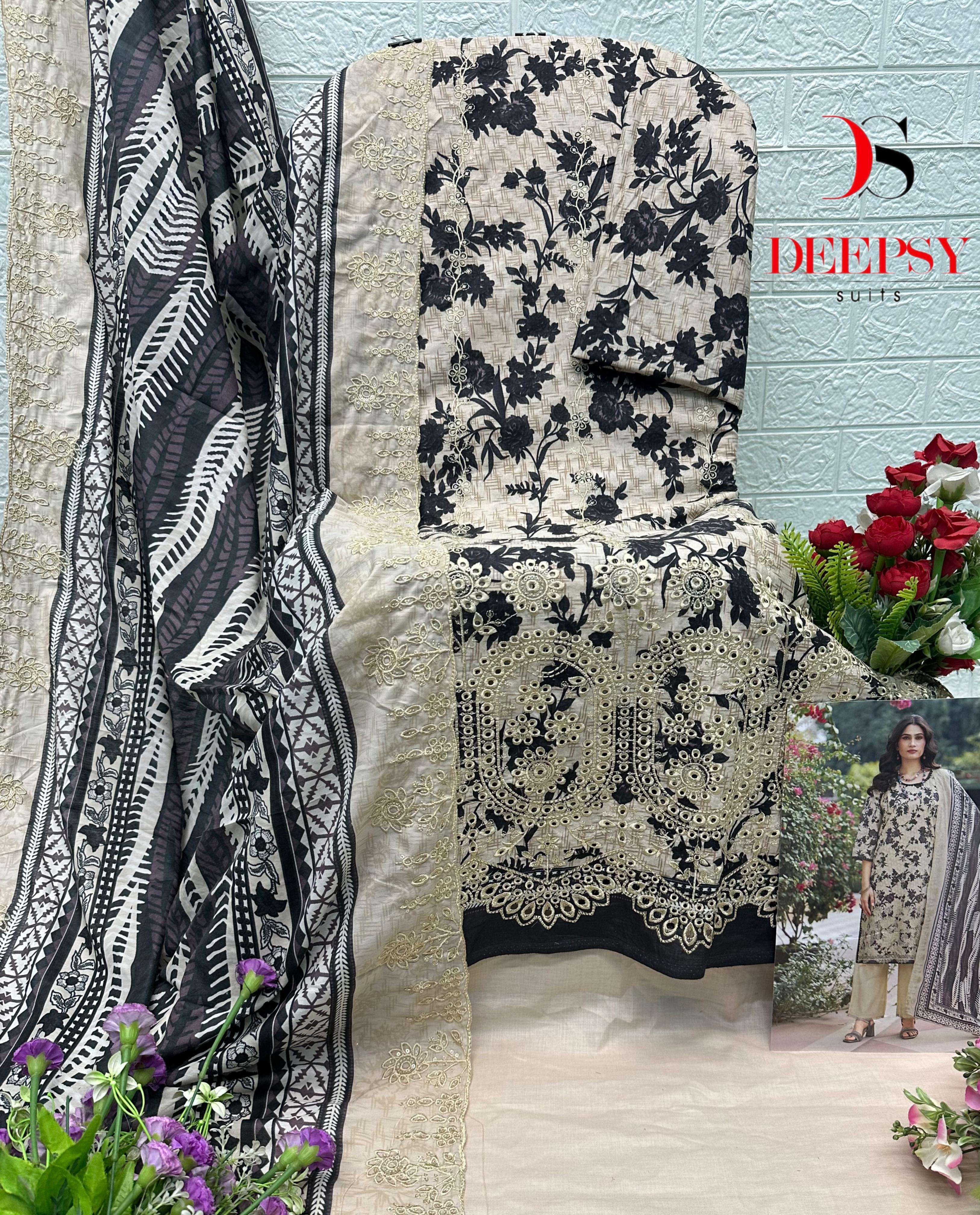 BIN SAEED LAWN COLLECTION VOL - 18 BY DEEPSY SUITS - 16