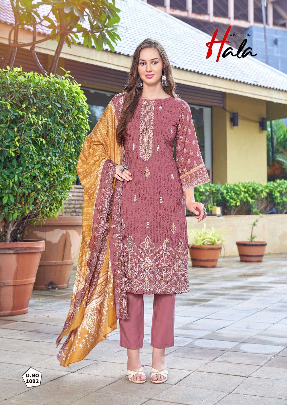 BIN SAEED LAWN COLLECTION VOL - 22 BY HALA - 04