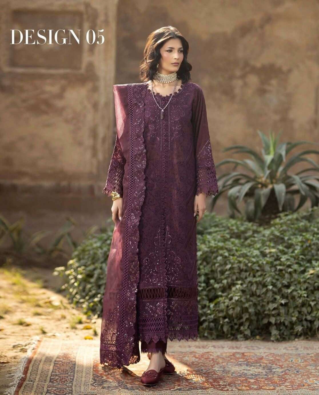 CHIKANKARI LAWN COLLECTION 2026 BY ADANS LIBAS - 06