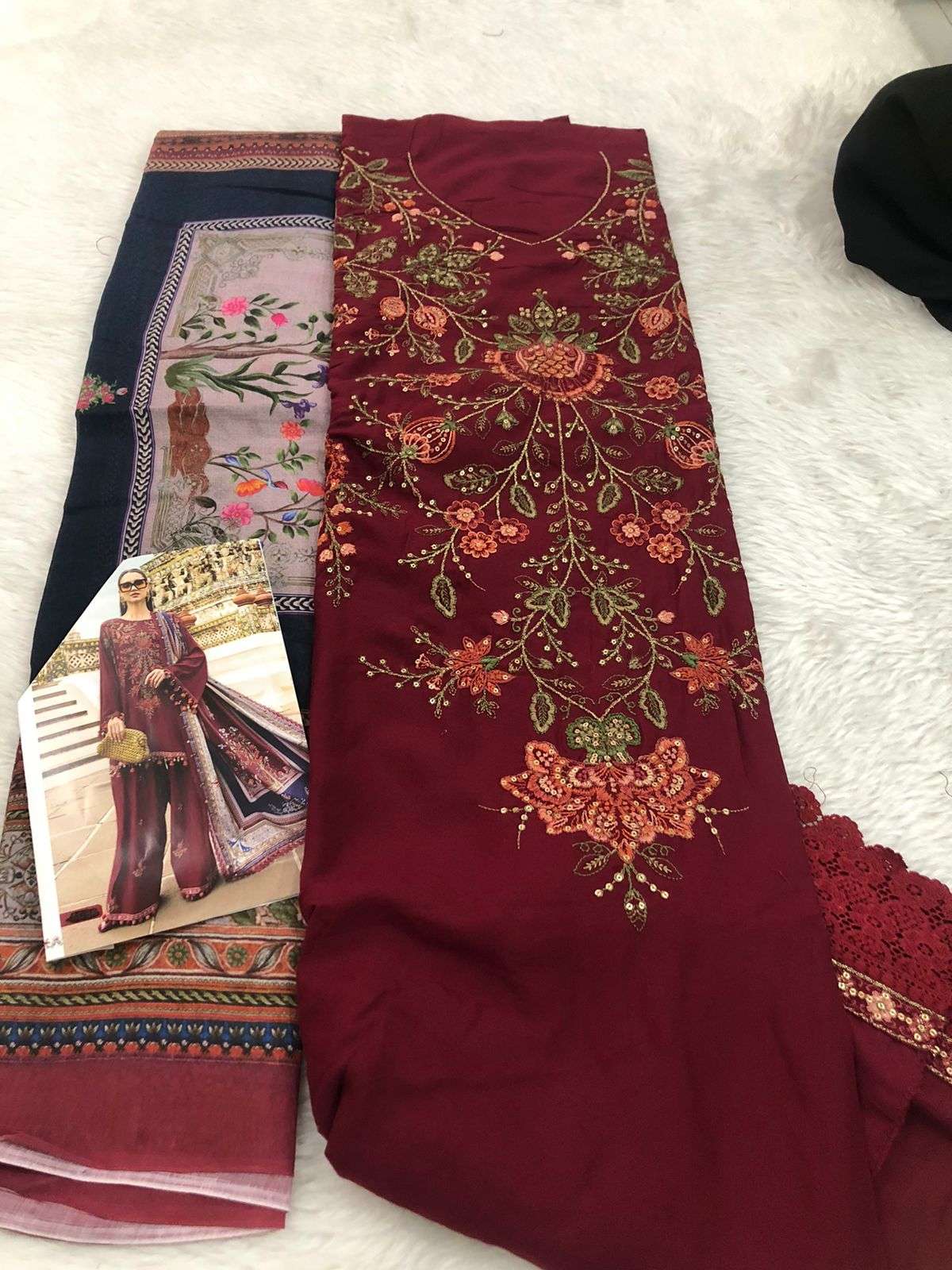 Cotton Premium Collection Code - 30671 By Falah Designer - 03