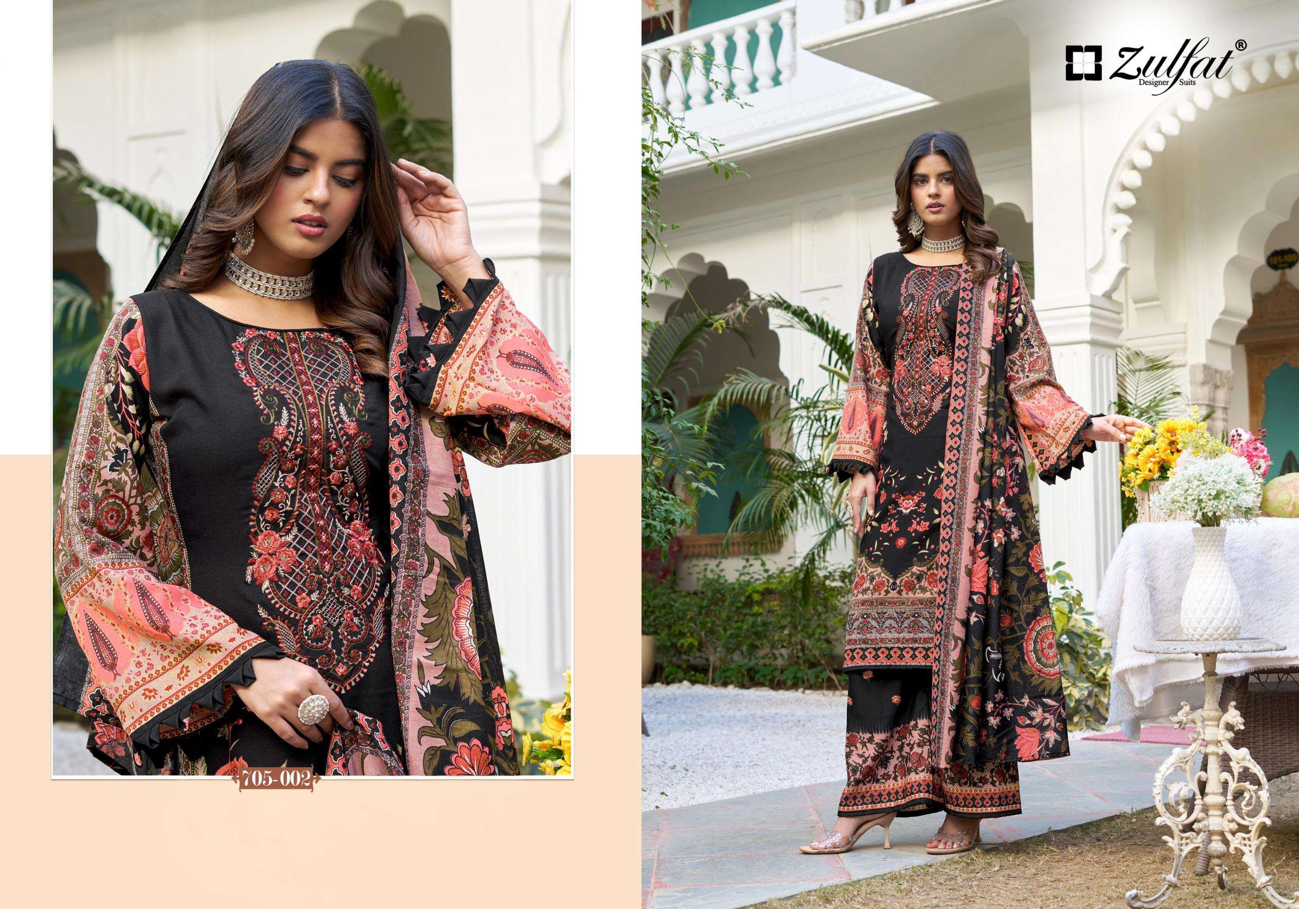 DILRUBA BY ZULFAT DESIGNER SUITS - 01