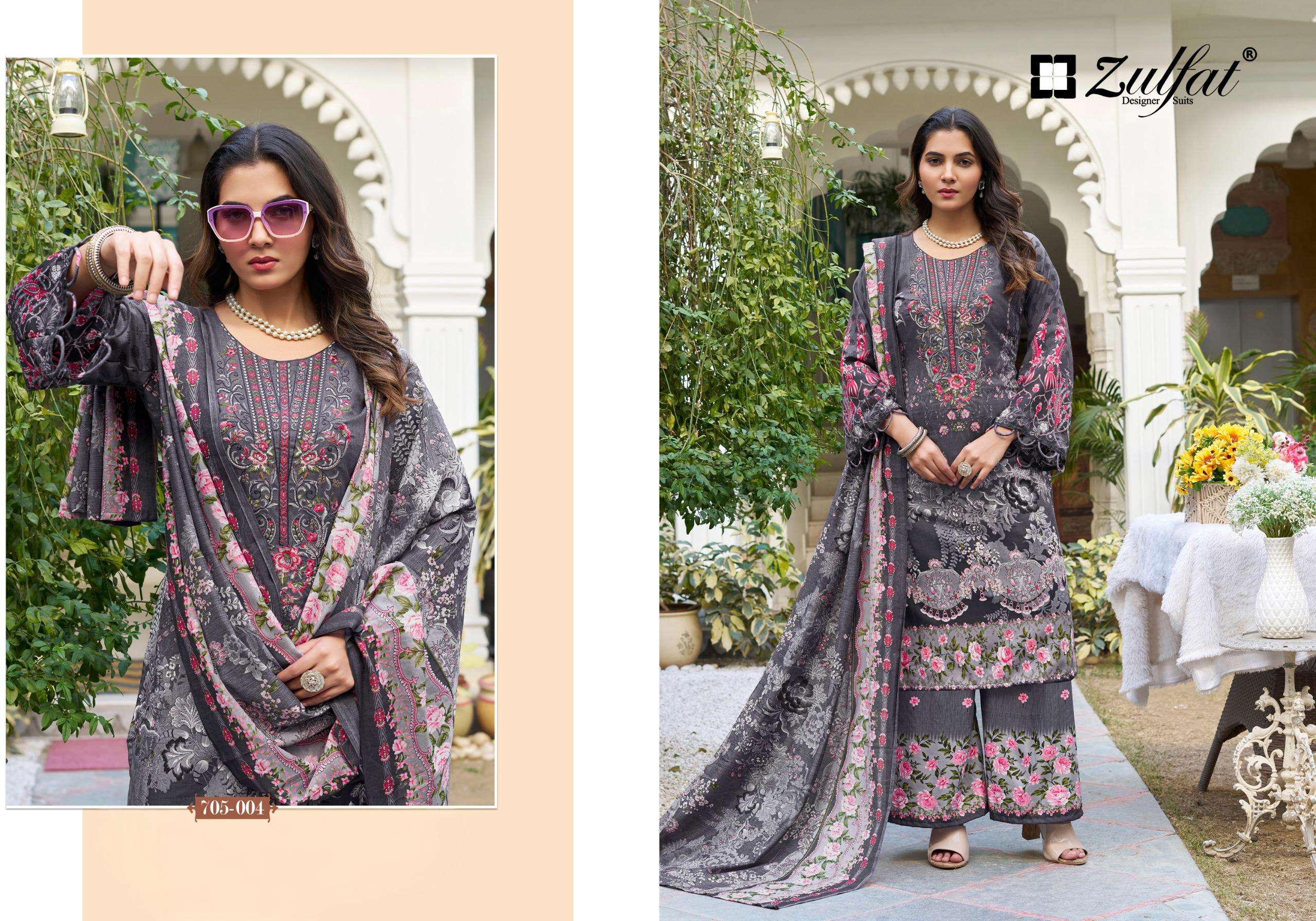 DILRUBA BY ZULFAT DESIGNER SUITS - 03