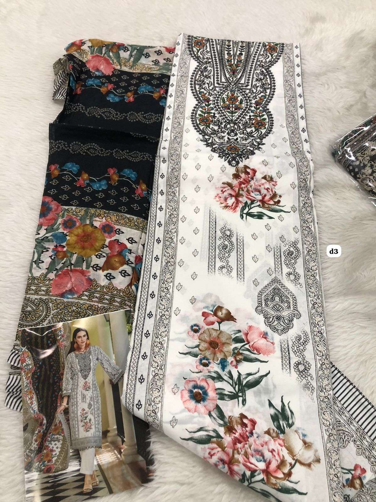 FALAH PREMIUM COTTON COLLECTION CODE 30702 BY FALAH DESIGNER SUITS - 05