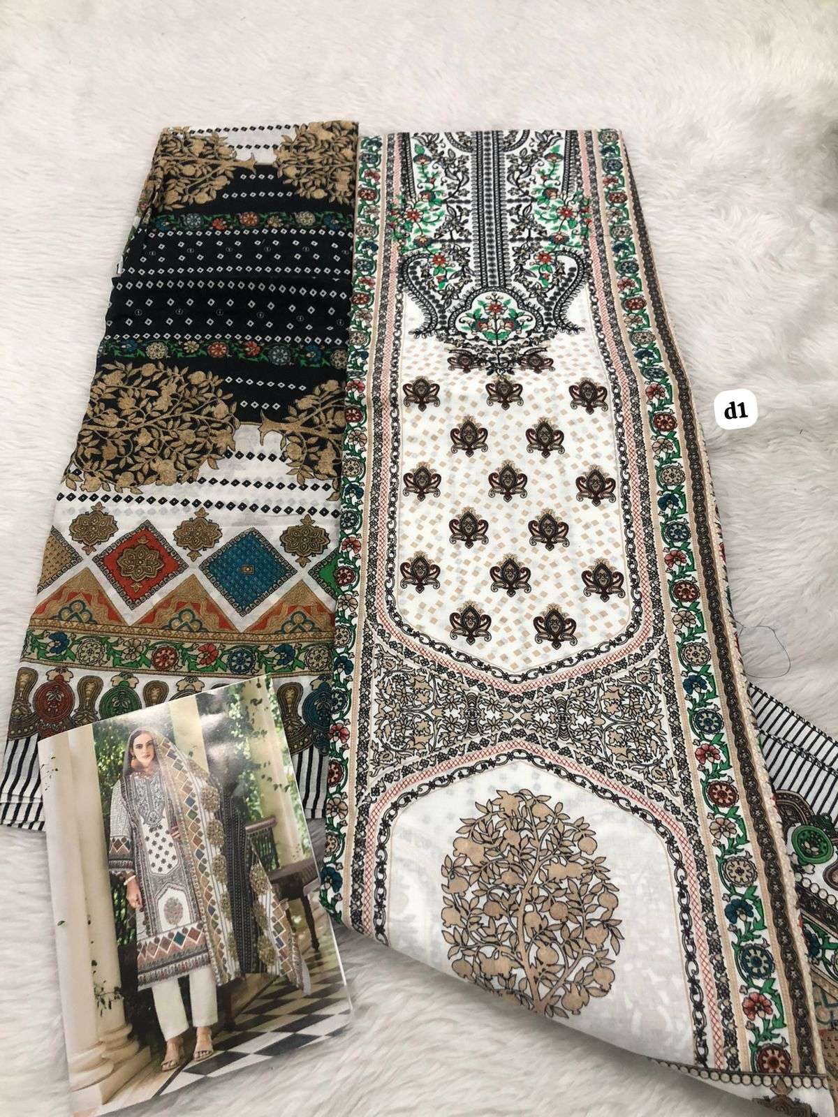 FALAH PREMIUM COTTON COLLECTION CODE 30702 BY FALAH DESIGNER SUITS - 07