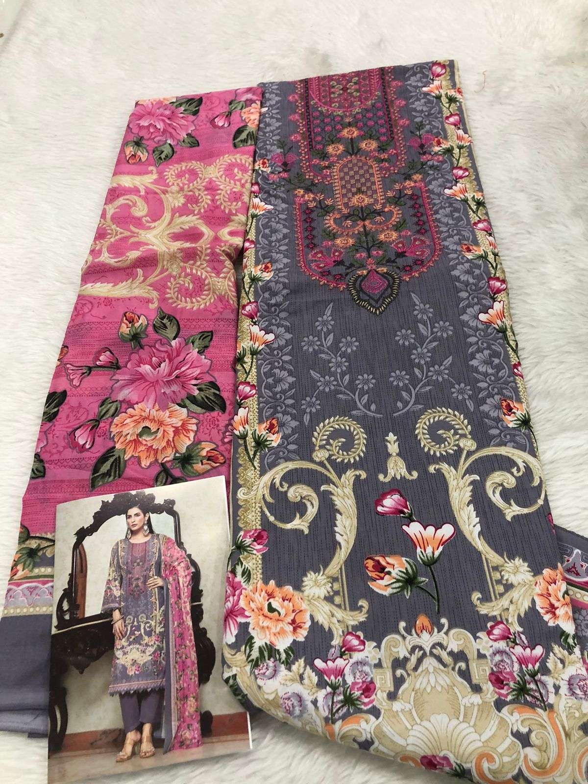 FALAH PREMIUM COTTON COLLECTION CODE 30703 BY FALAH DESIGNER SUITS - 06