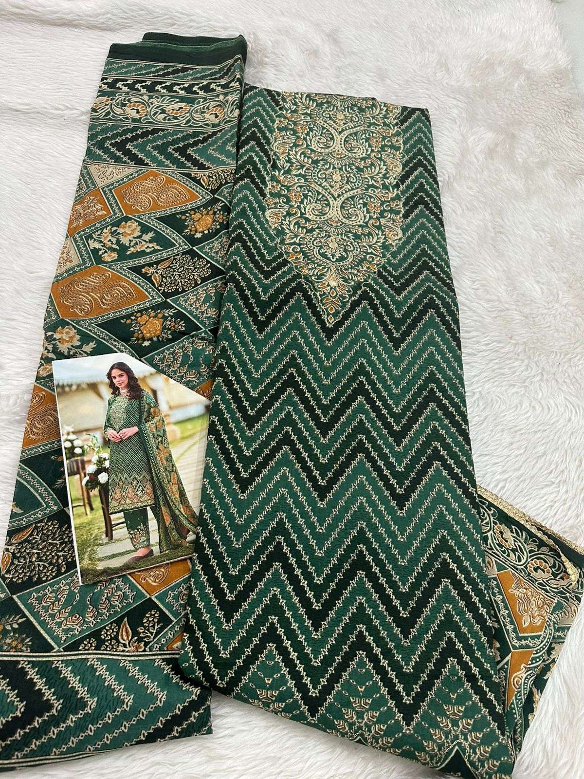 FALAH PREMIUM COTTON COLLECTION CODE 30718 BY FALAH DESIGNER SUITS - 03