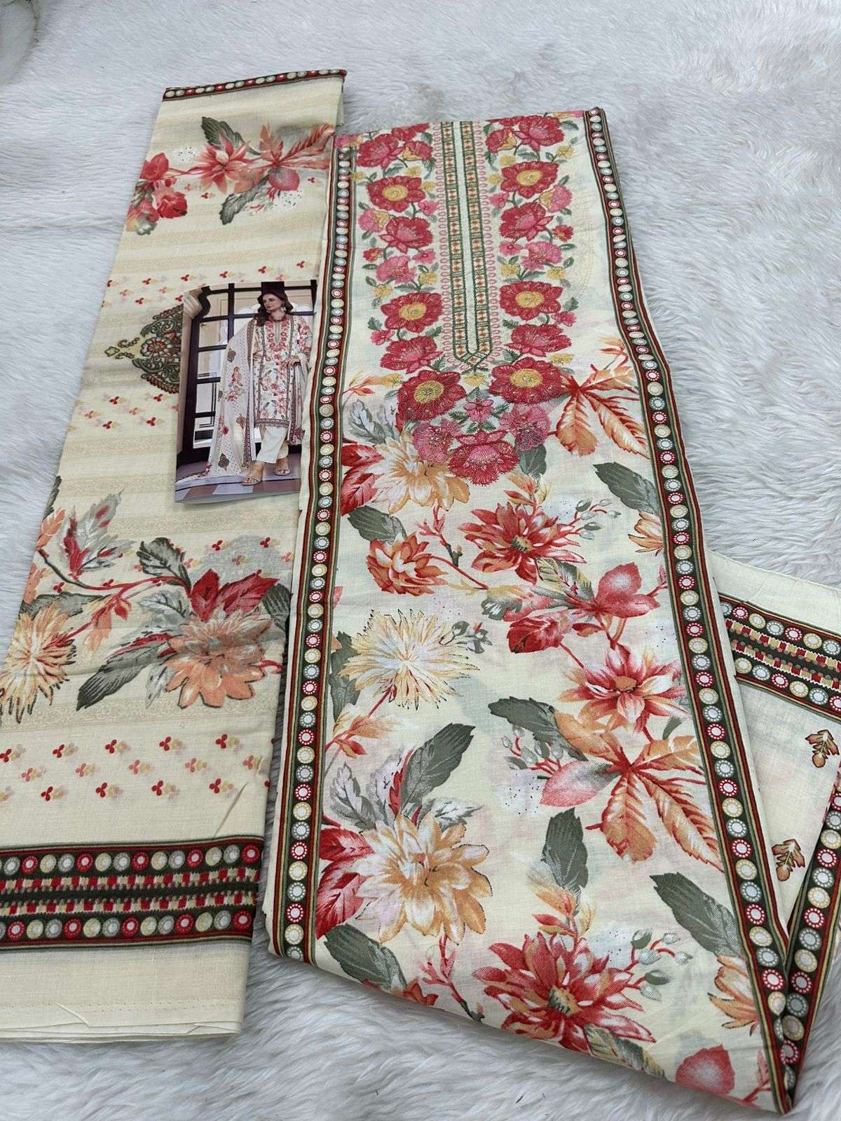 FALAH PREMIUM COTTON COLLECTION CODE 30719 BY FALAH DESIGNER SUITS - 02