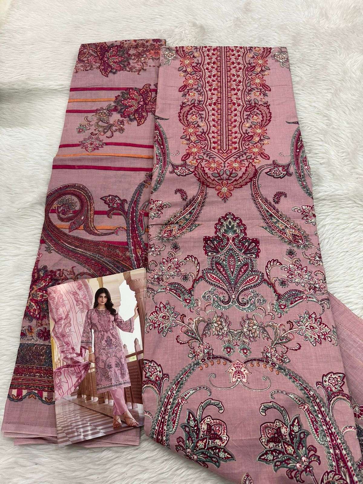 FALAH PREMIUM COTTON COLLECTION CODE 30719 BY FALAH DESIGNER SUITS - 04