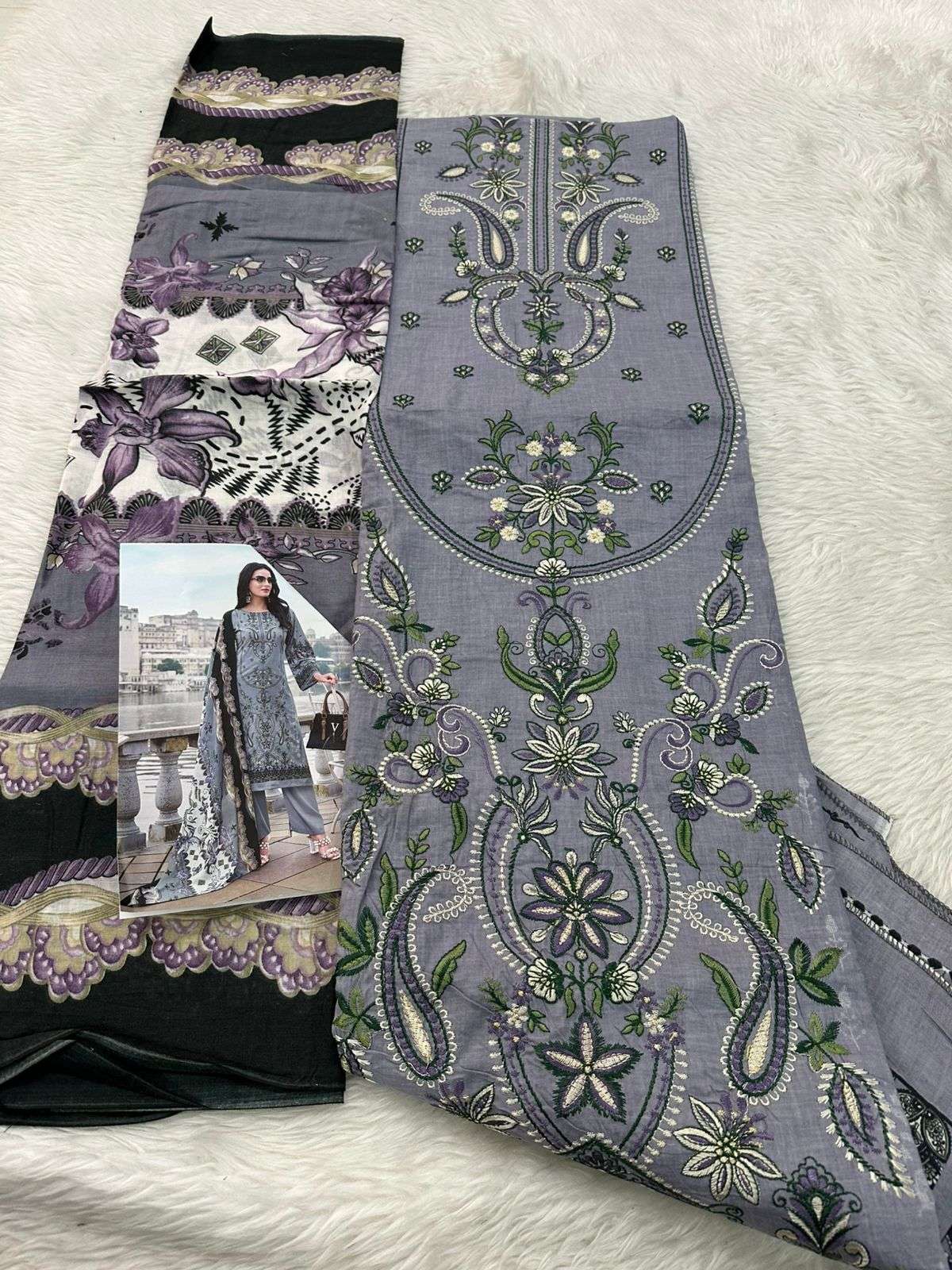 FALAH PREMIUM COTTON COLLECTION CODE 30720 BY FALAH DESIGNER SUITS - 05