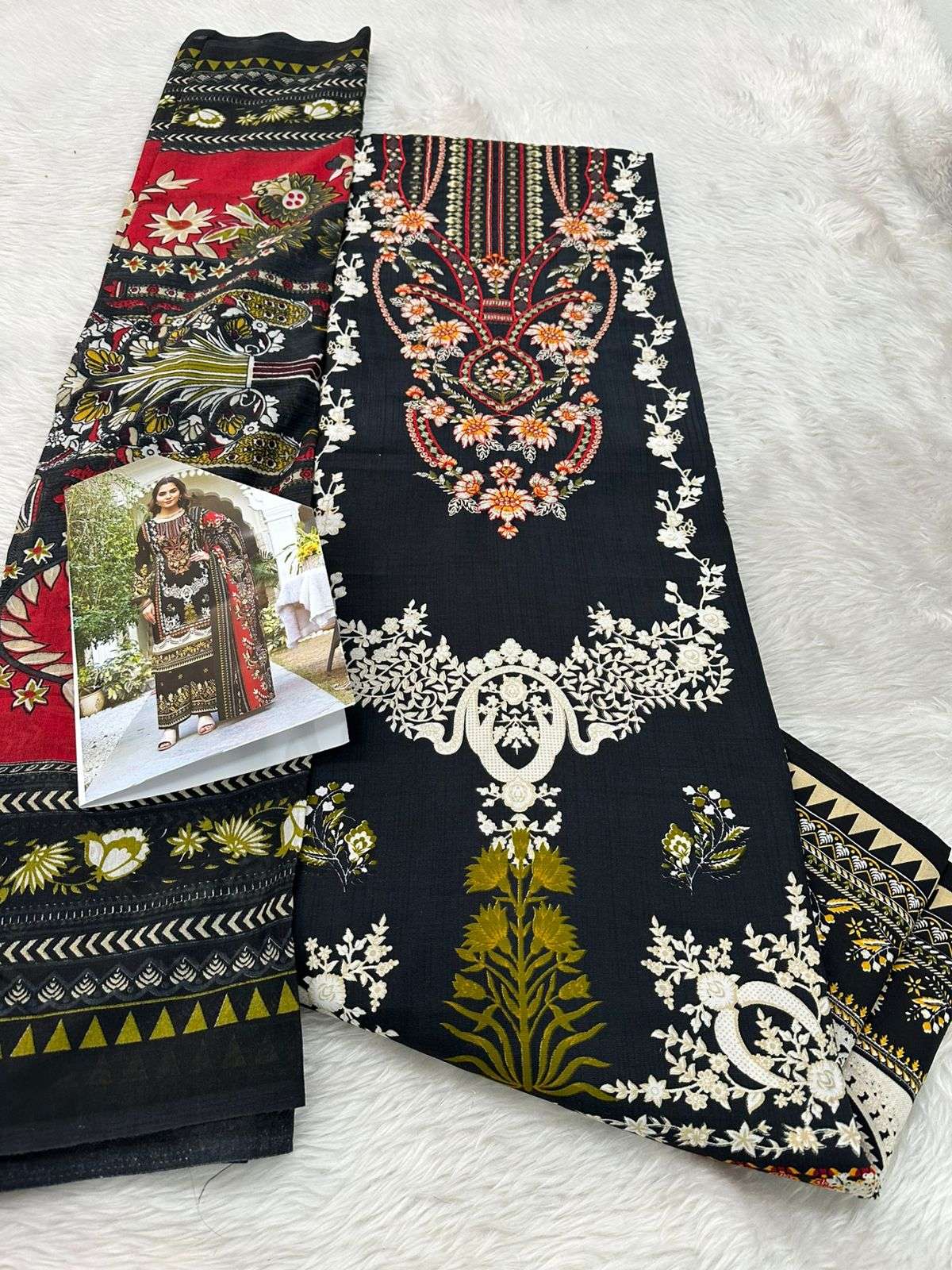 FALAH PREMIUM COTTON COLLECTION CODE 30721 BY FALAH DESIGNER SUITS - 01 - 08