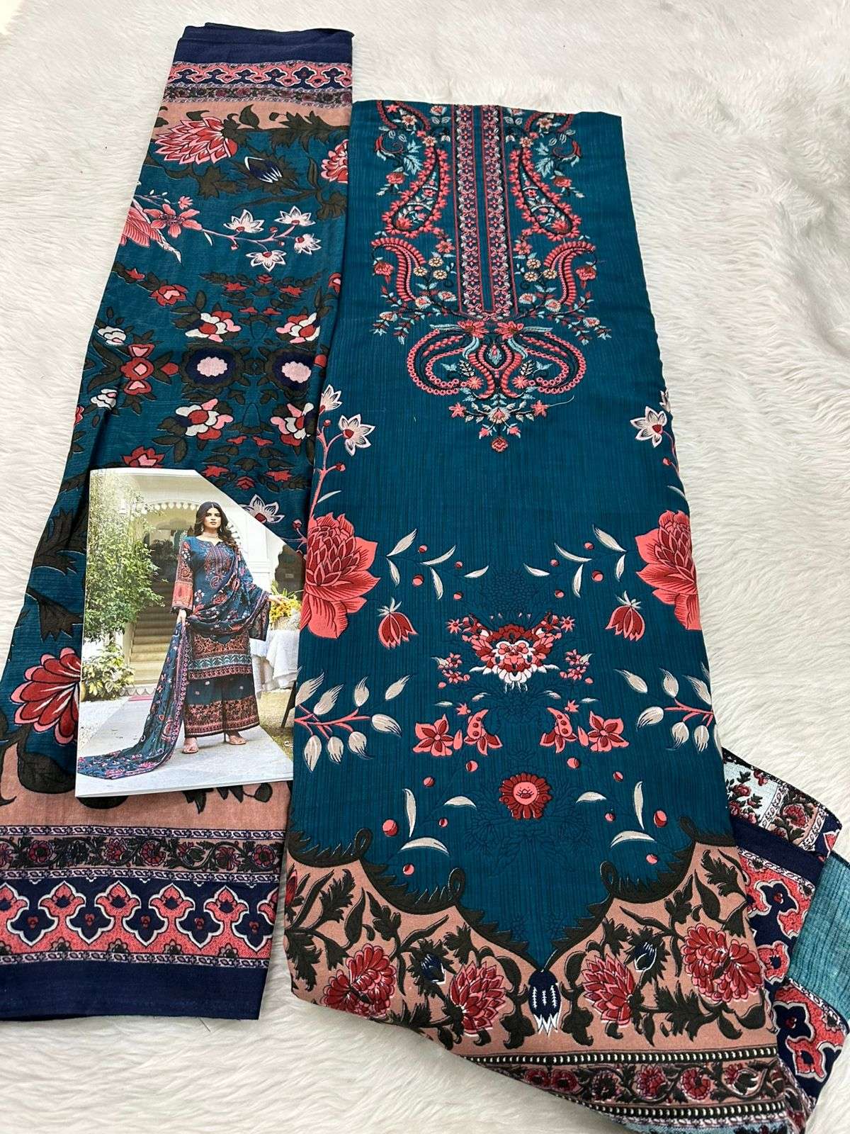 FALAH PREMIUM COTTON COLLECTION CODE 30721 BY FALAH DESIGNER SUITS - 06