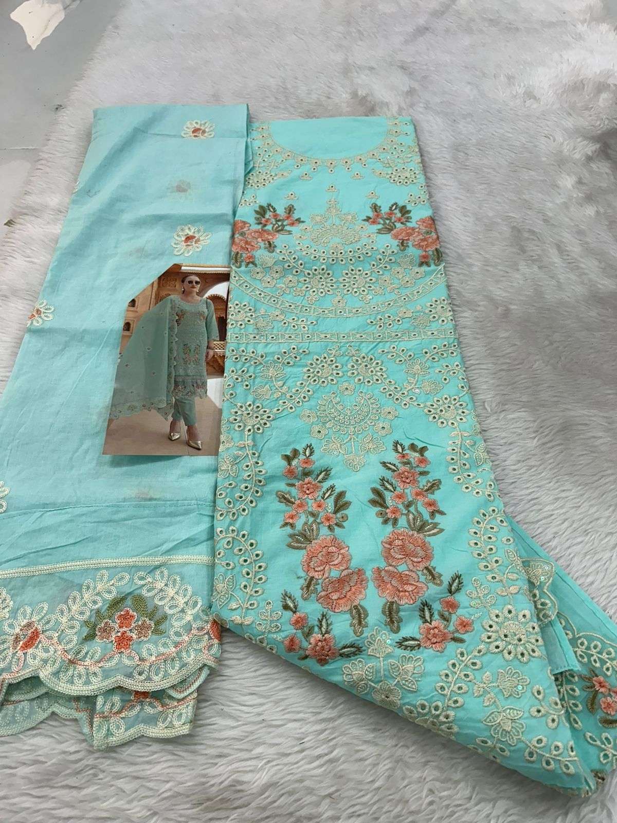 FALAH PREMIUM COTTON COLLECTION CODE 30722 BY FALAH DESIGNER SUITS - 01 - 05