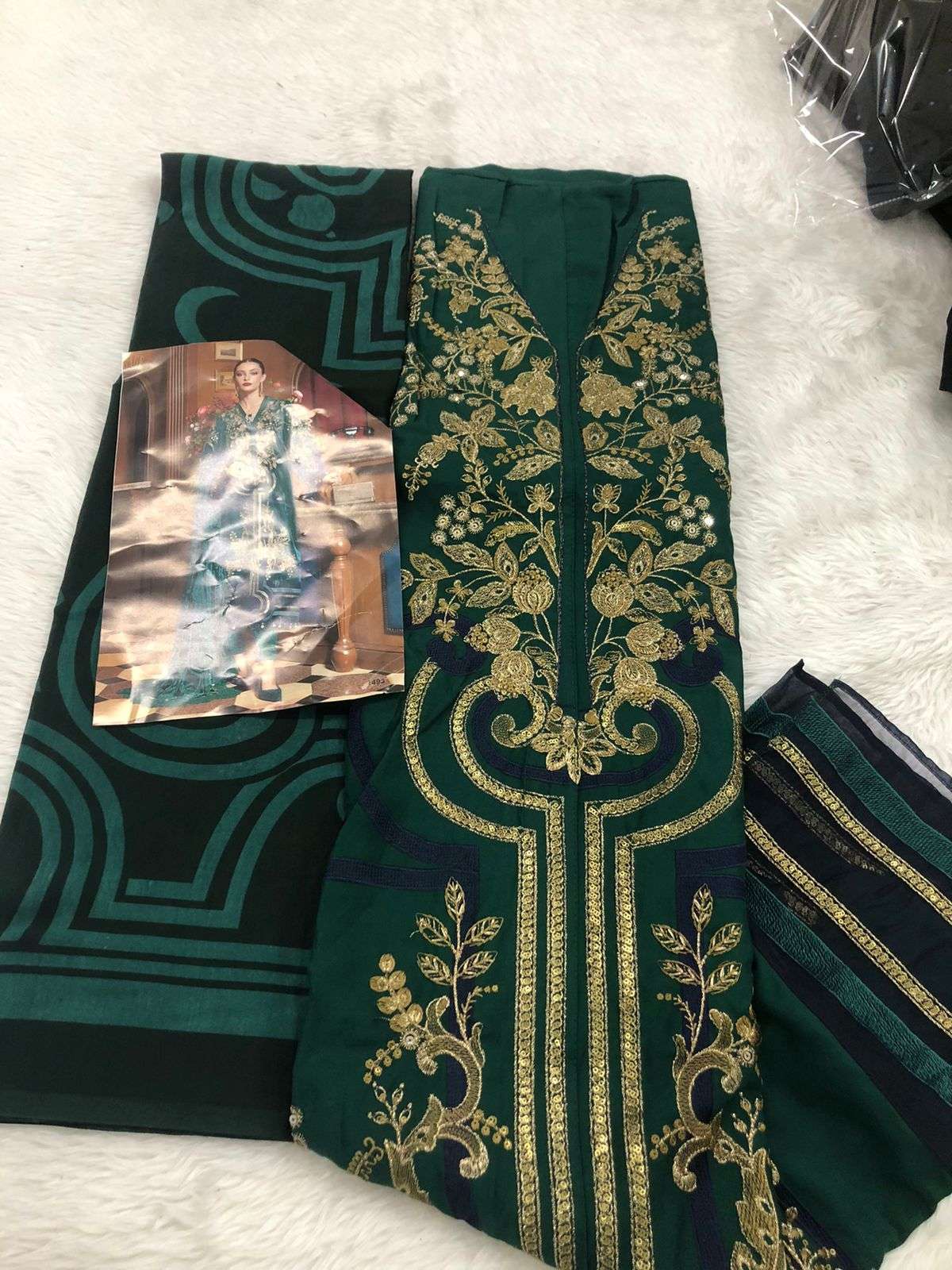 Falah Premium Rayon Collection Code - 30673 By Falah Designer - 01 - 06 A