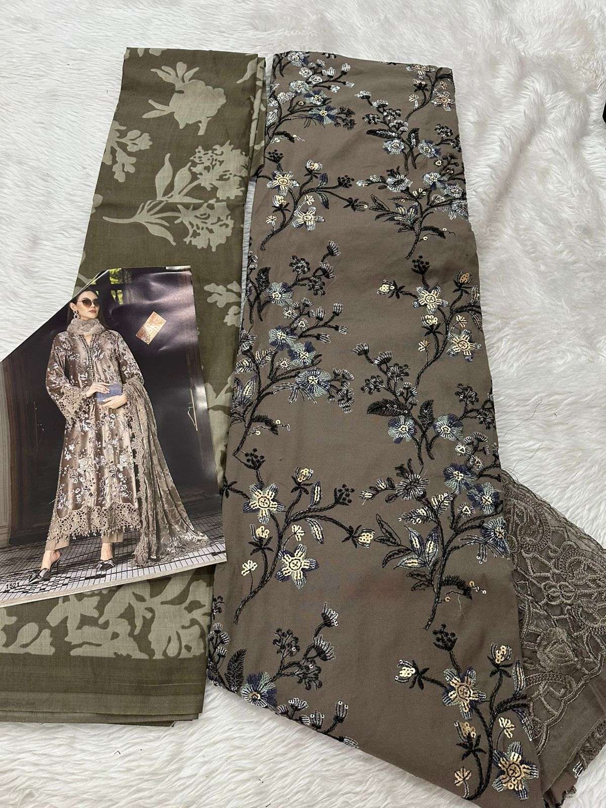 Falah Premium Rayon - Cotton Collection Code - 30674 By Falah Designer - 04