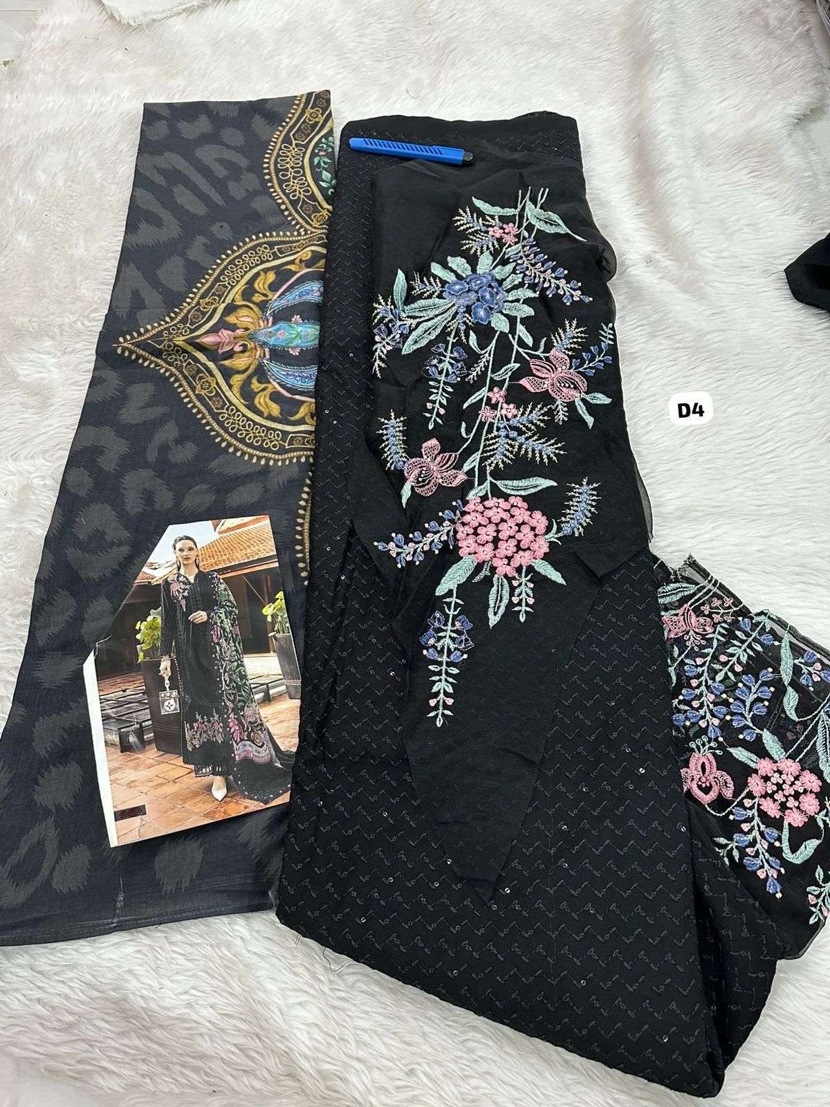 Falah Premium Rayon - Cotton Collection Code - 30676 By Falah Designer - 02