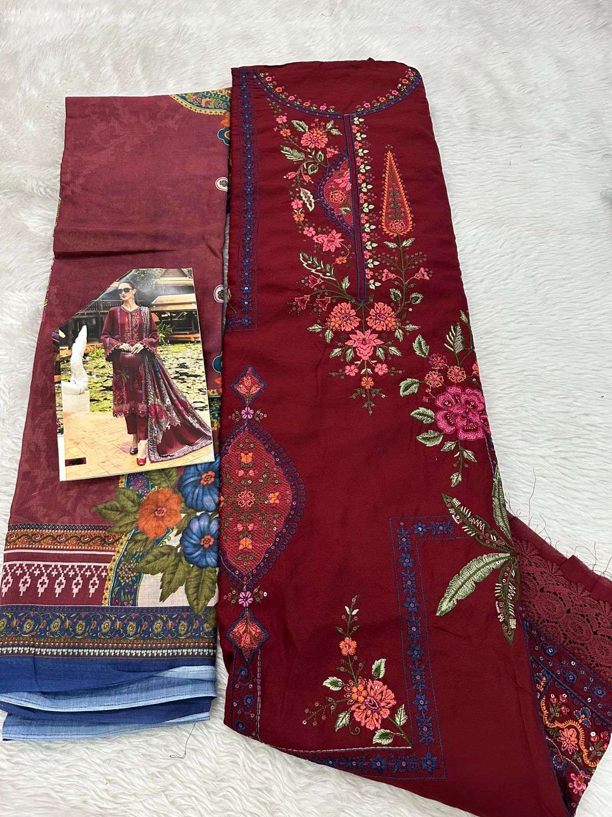 Falah Premium Rayon - Cotton Collection Code - 30676 By Falah Designer - 06