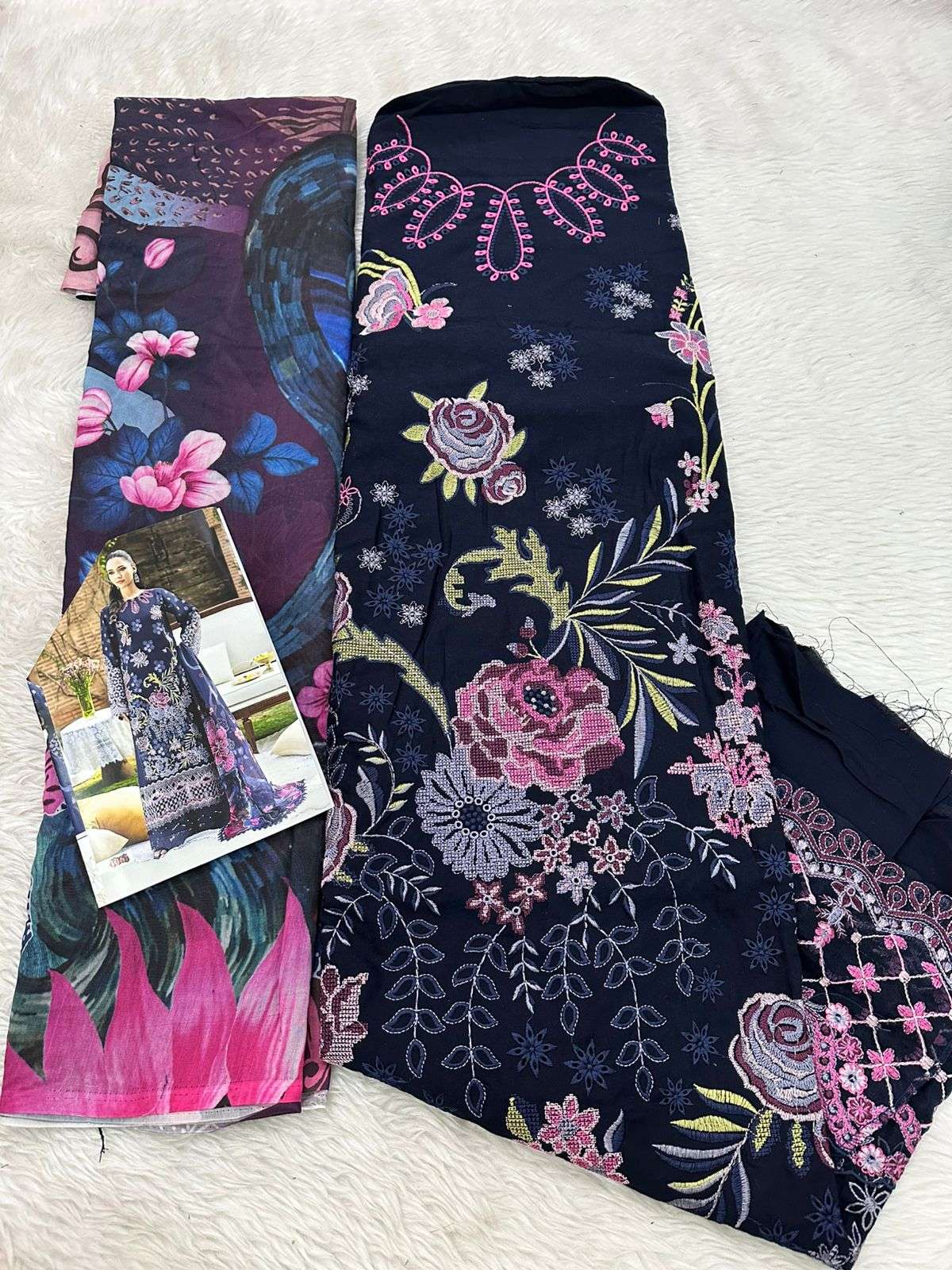 Falah Premium Rayon - Cotton Collection Code - 30678 By Falah Designer - 06