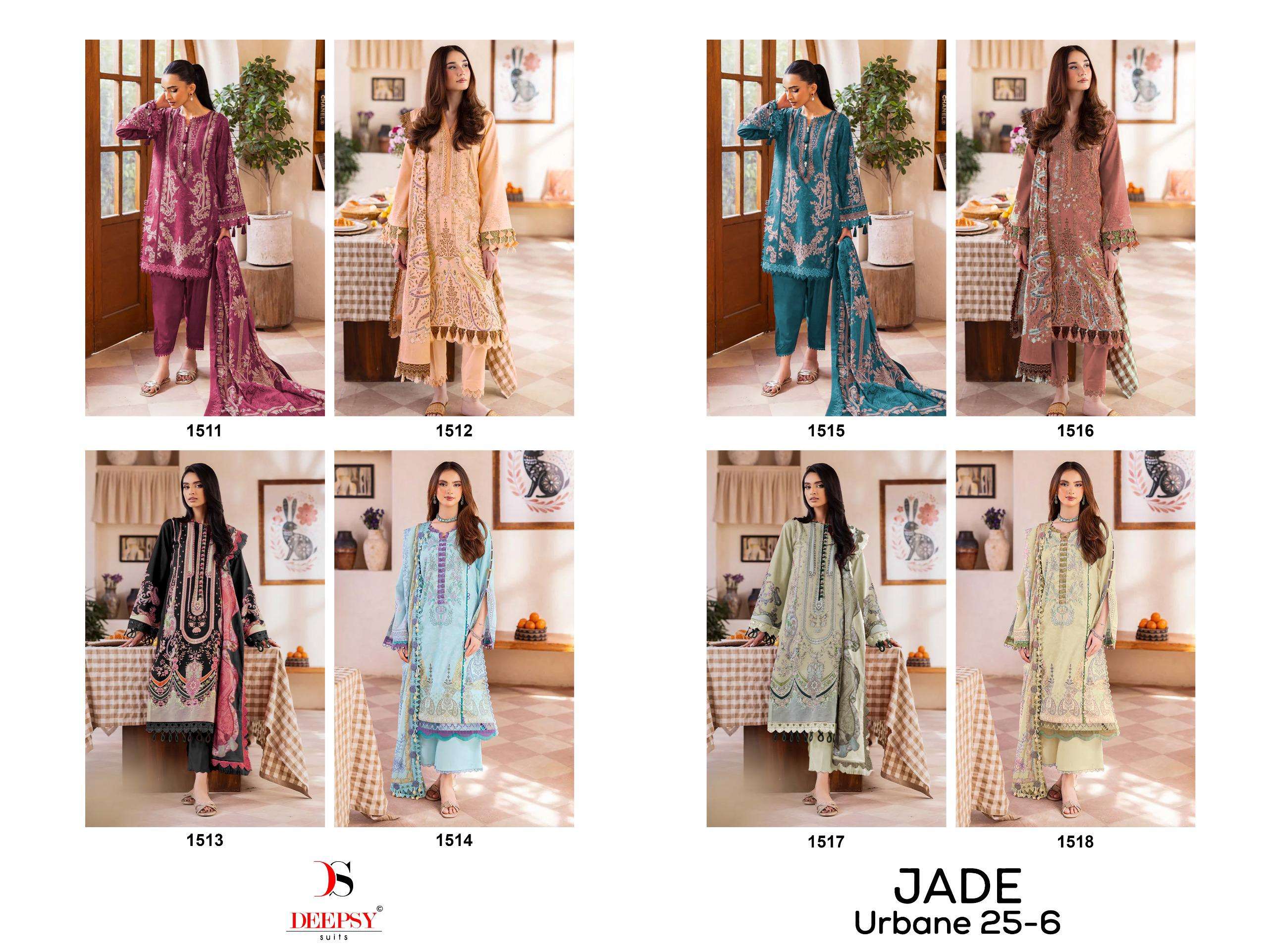 JADE URBAN LAWN 25 - 6 BY DEEPSY SUITS - 01 - 08 A