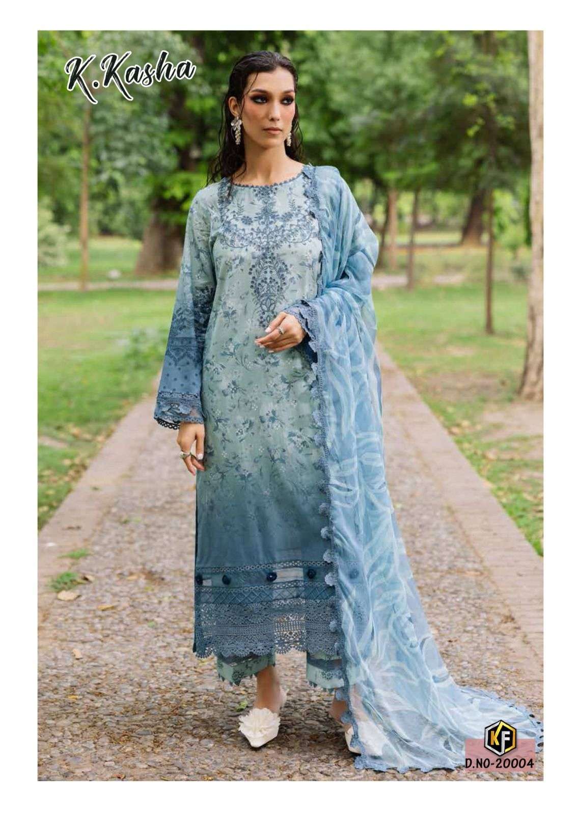 K KASHA VOL - 20 BY KEVAL FAB - 04