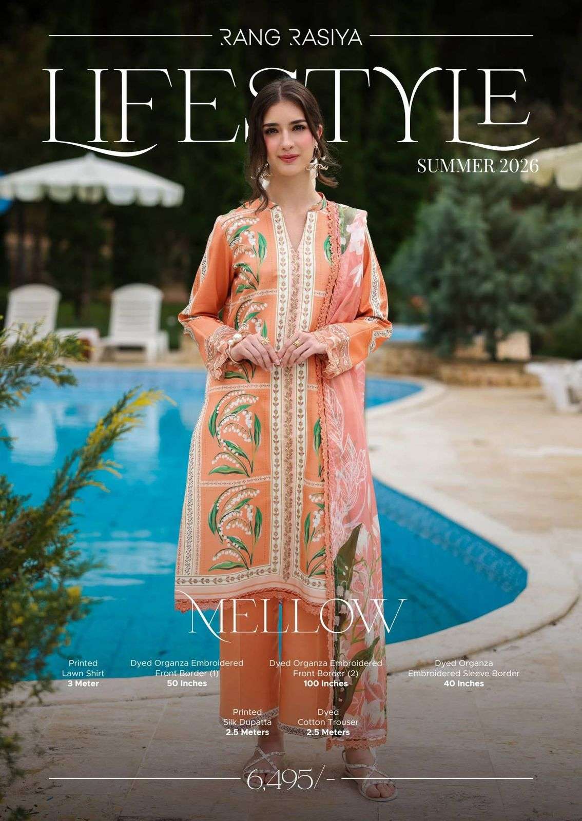 LIFESTYLE SUMMER LAWN COLLECTION 2026 BY RANG RASIYA - 14