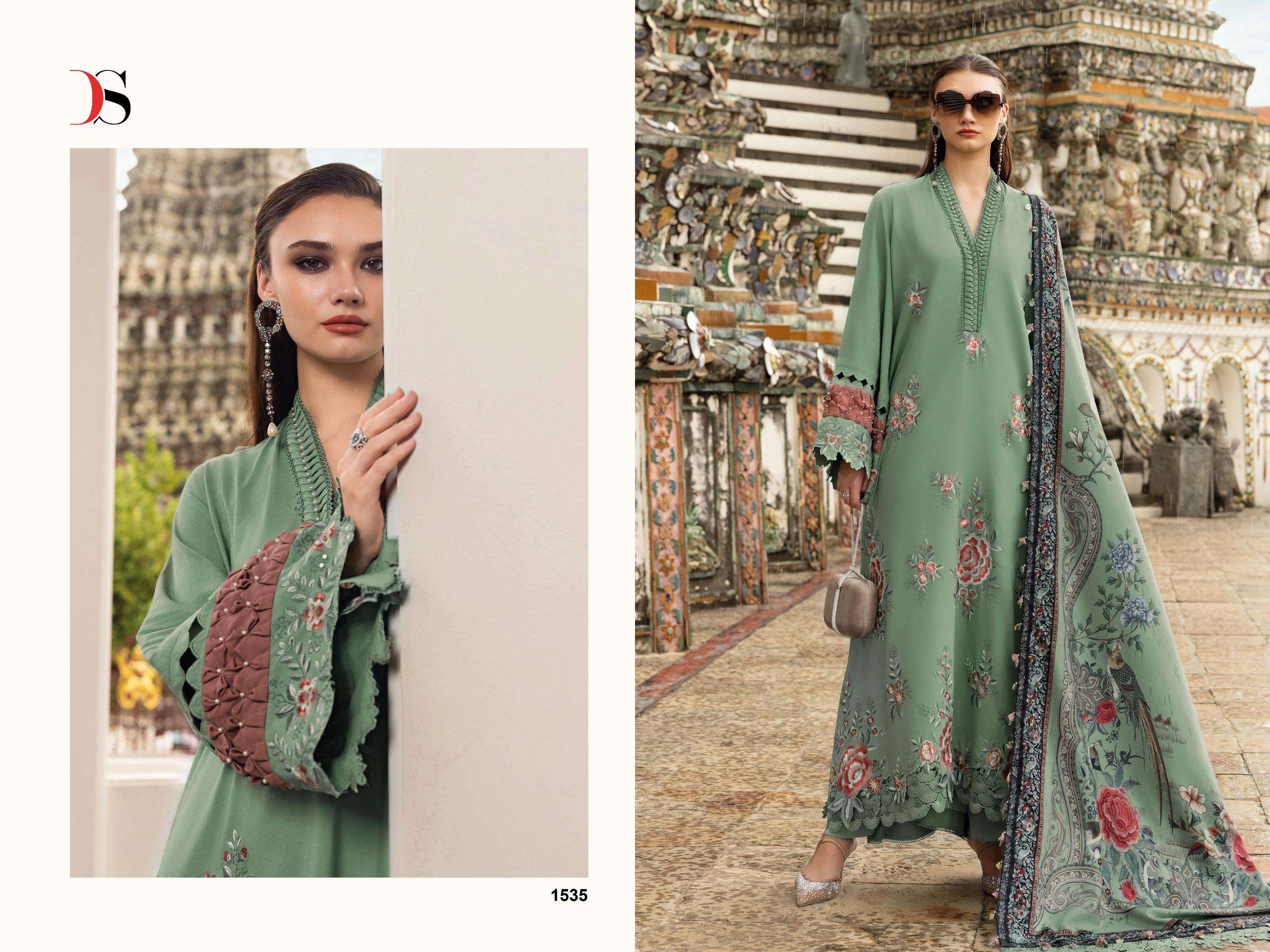 MARIA B EMB.RAYON COLLECTION - 4 BY DEEPSY SUITS - 03