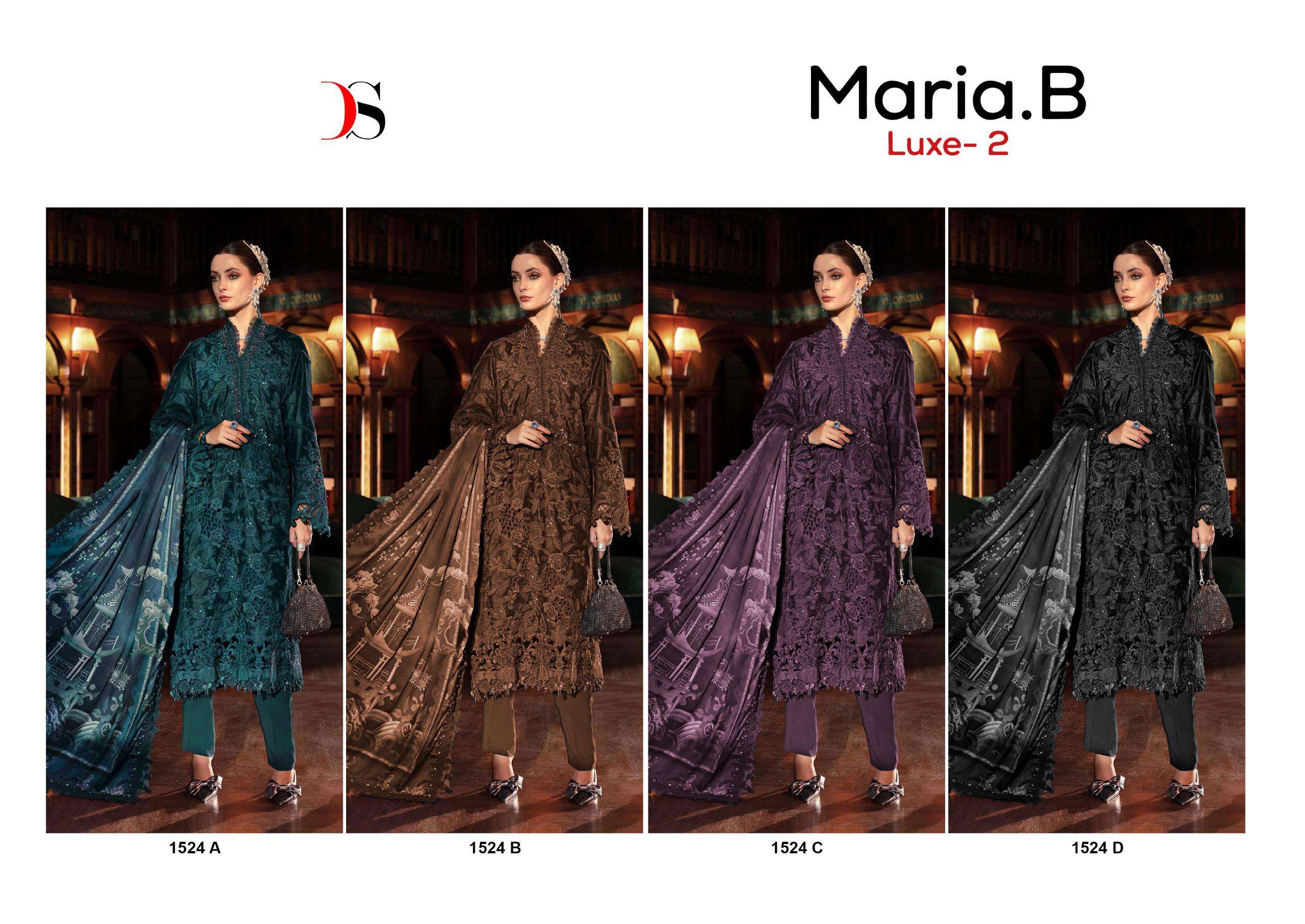 MARIA B LUXE 25 - 2 D.NO. 1524 BY DEEPSY SUITS - 01 - 04 A