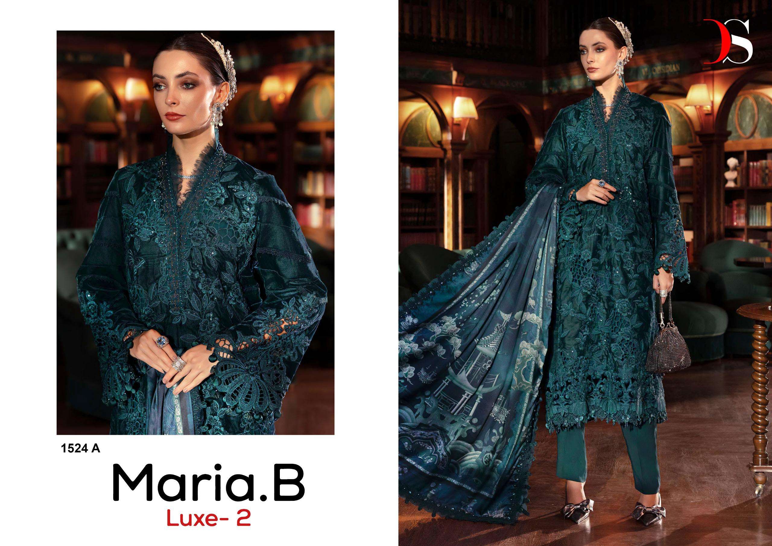 MARIA B LUXE 25 - 2 D.NO. 1524 BY DEEPSY SUITS - 01