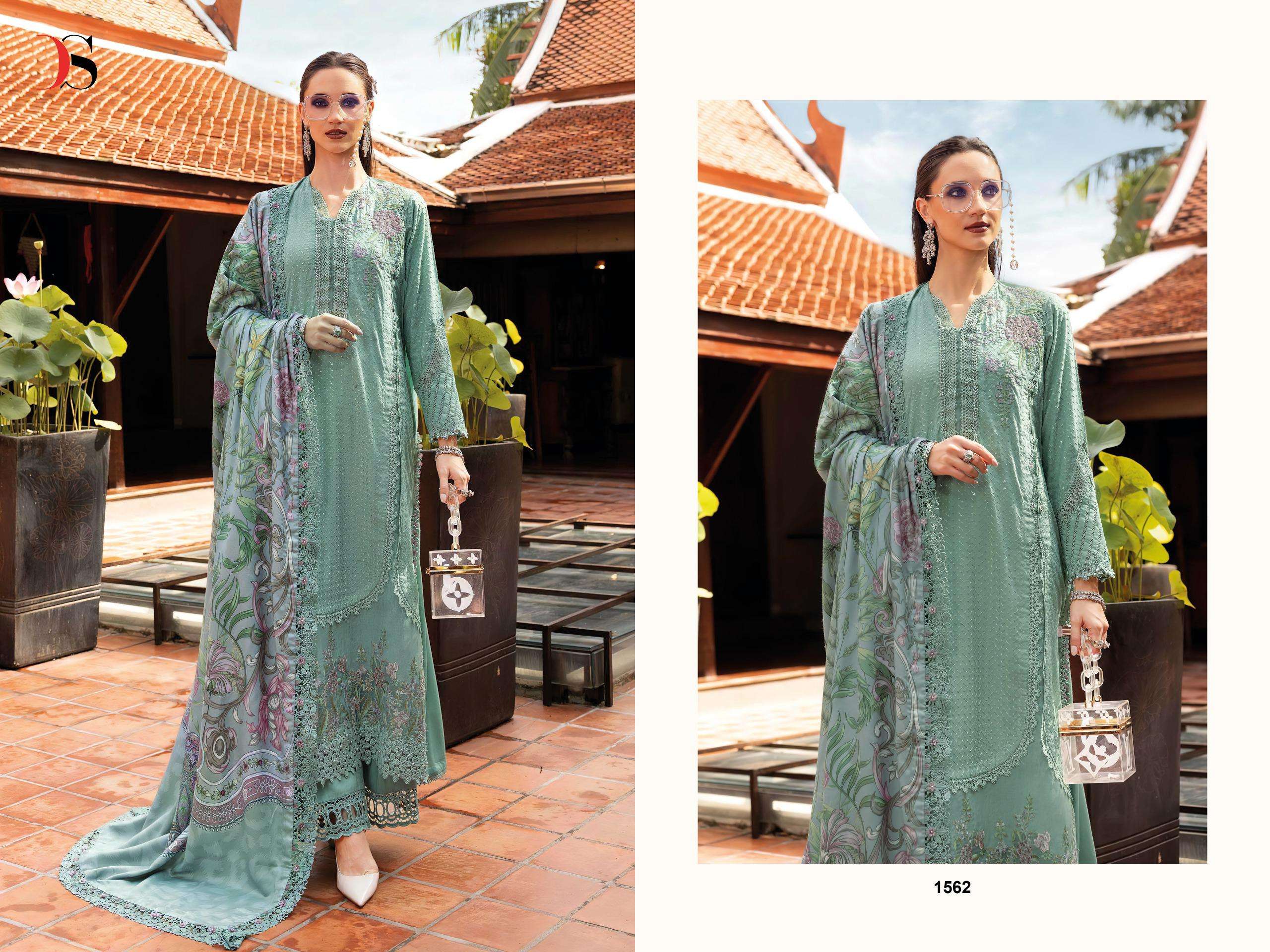 MARIA B PREMIUM EMBROIDERED RAYON - 5 BY DEEPSY SUITS - 02