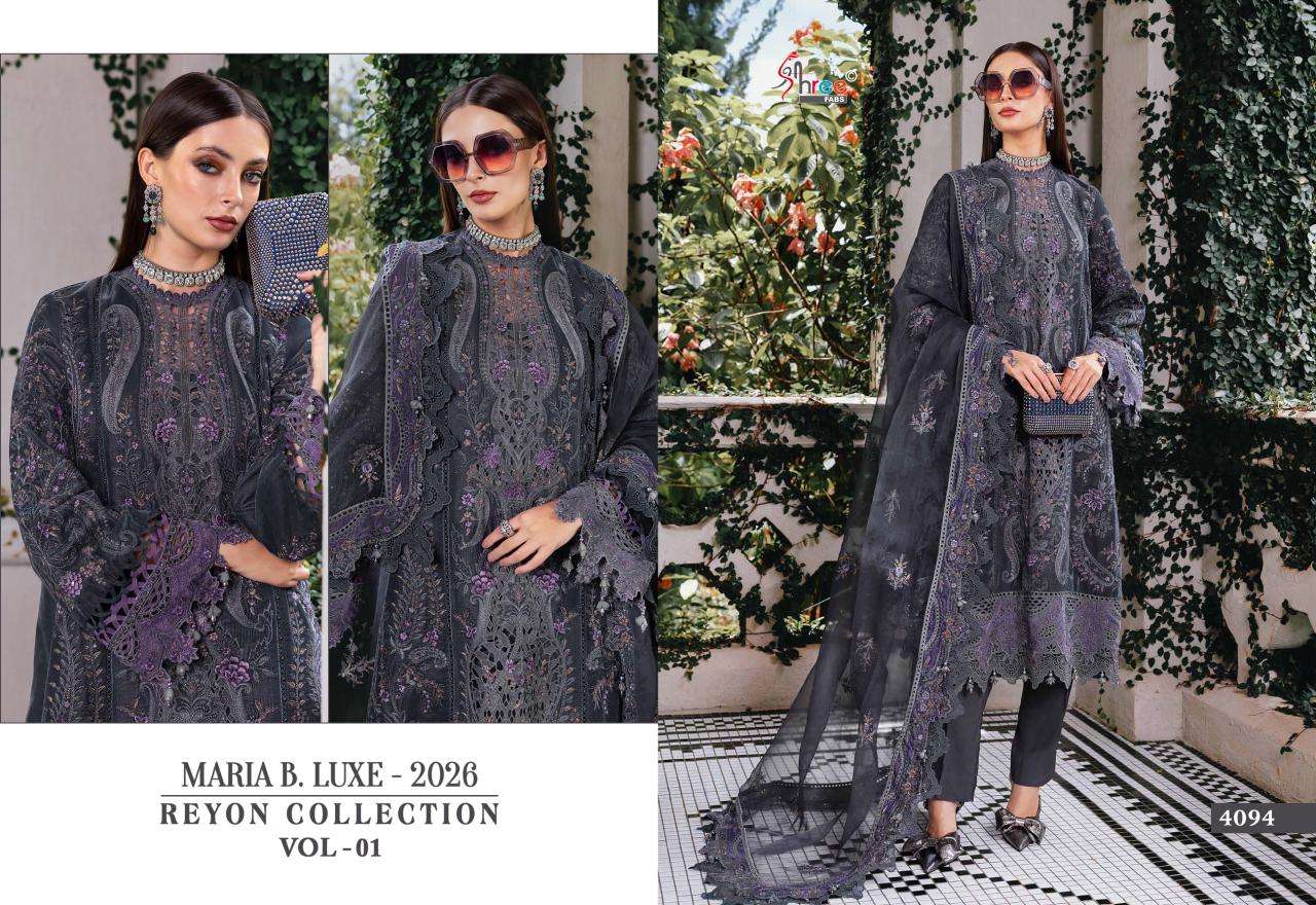 MARIYA B. LUXE-2026 REYON COLLECTION VOL-1 BY SHREE - 02