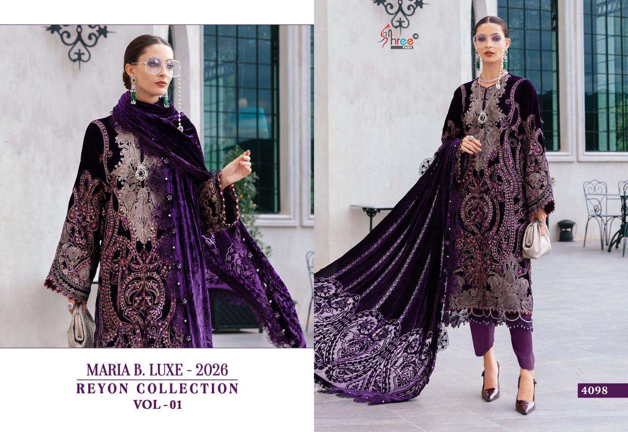 MARIYA B. LUXE-2026 REYON COLLECTION VOL-1 BY SHREE - 04