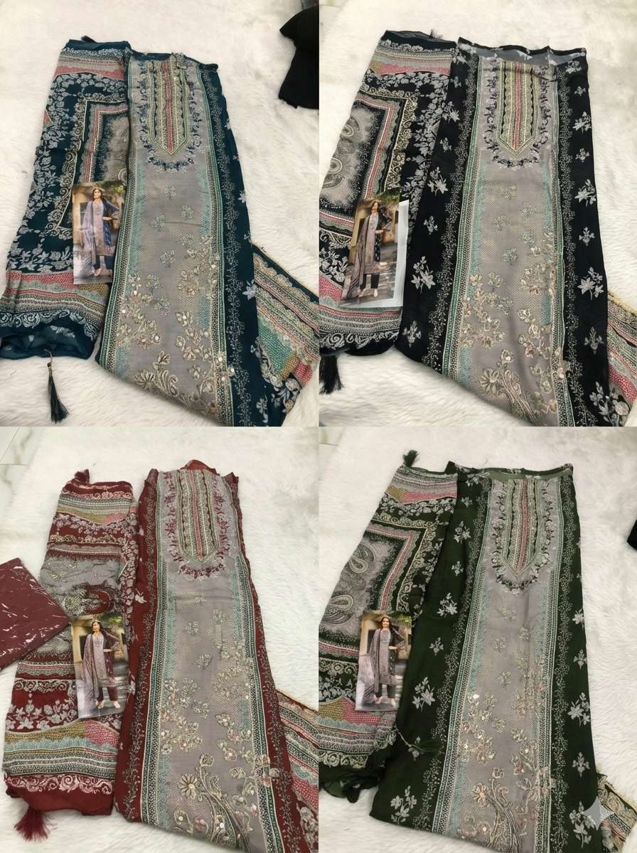 Maslin Premium Collection Code - 30672 By Falah Designer - 01 - 04