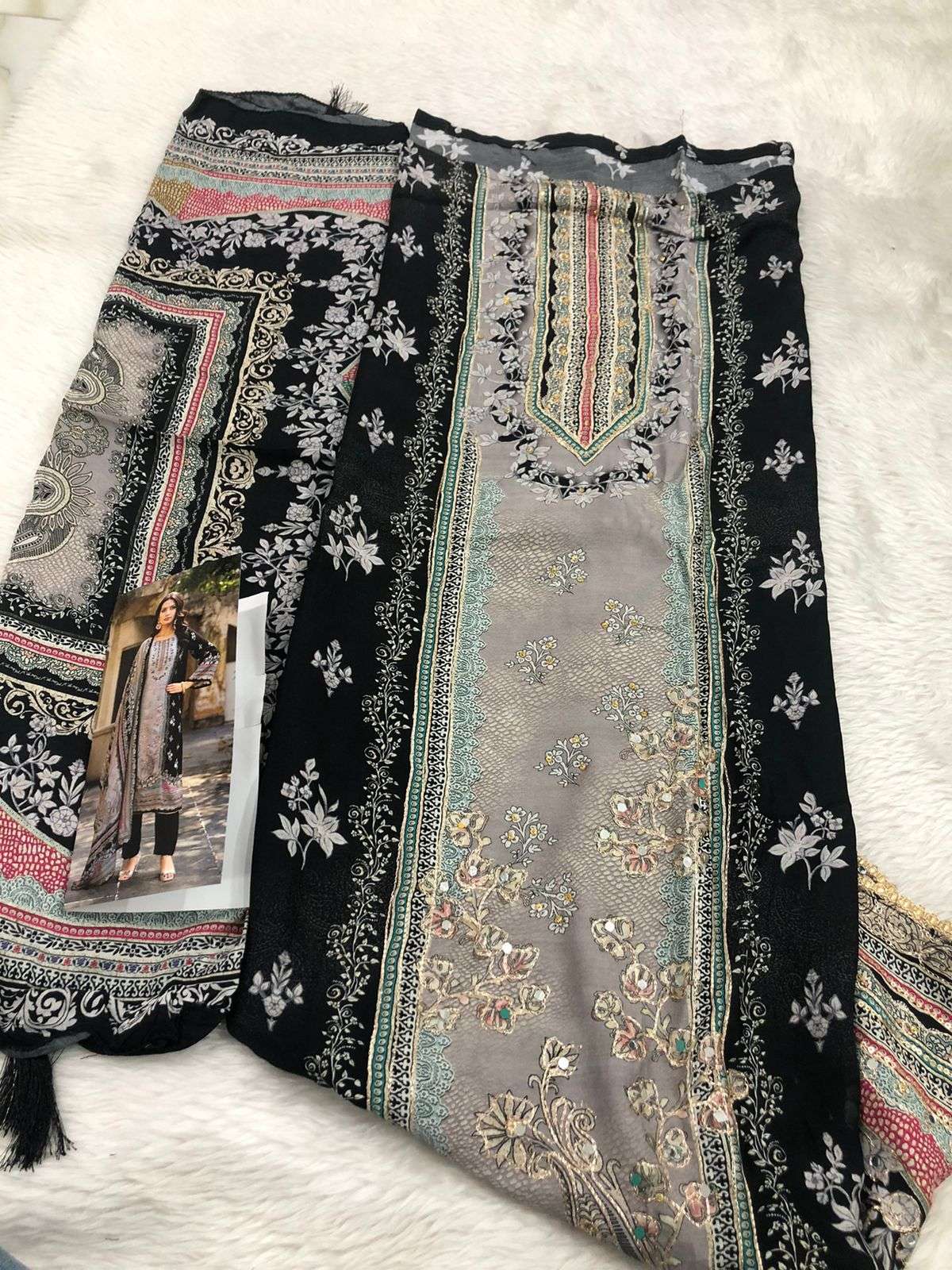 Maslin Premium Collection Code - 30672 By Falah Designer - 03