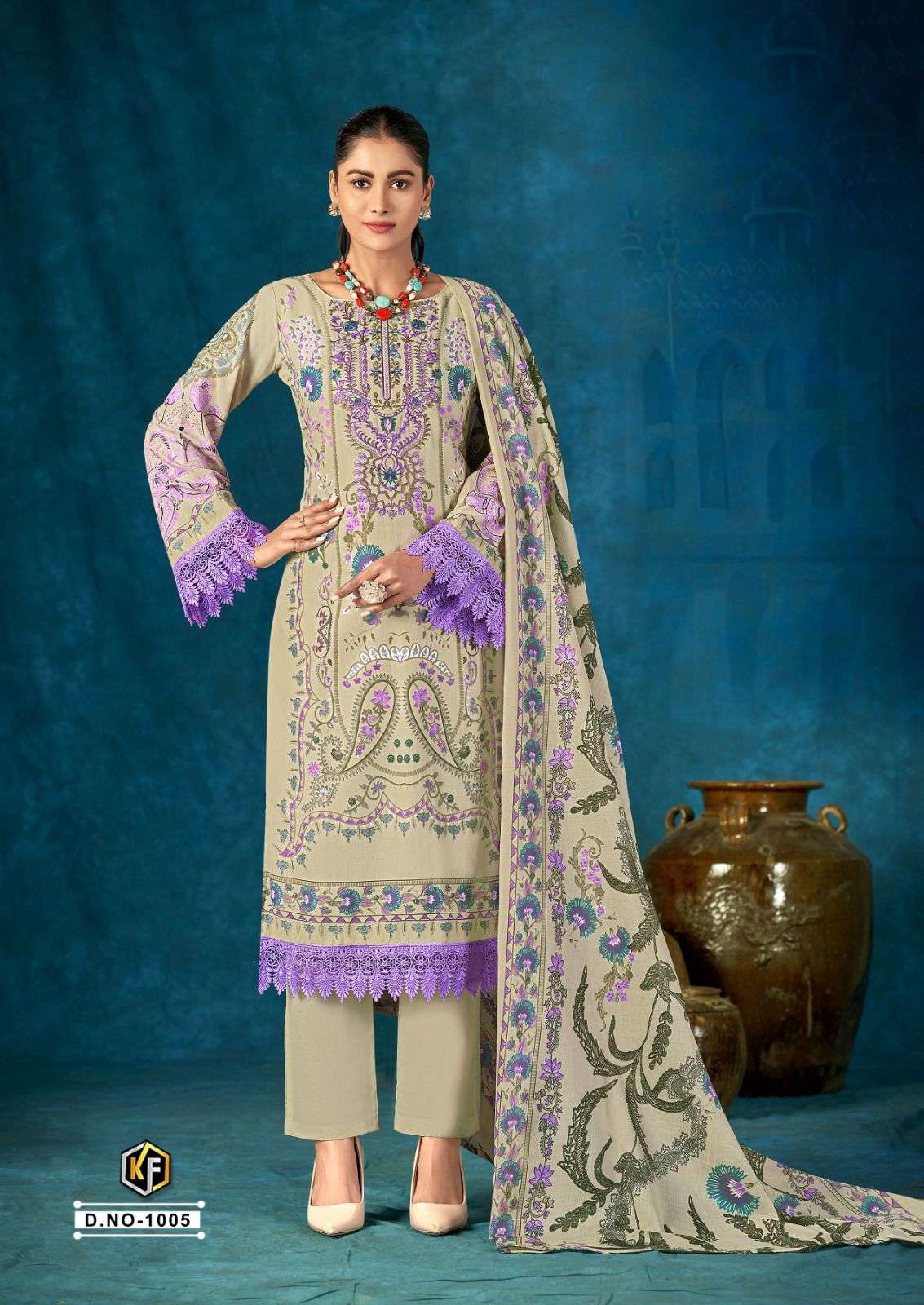 MUZLIN LUXURY COLLECTION SOFT COTTON VOL - 1 BY KEVAL FAB - 05