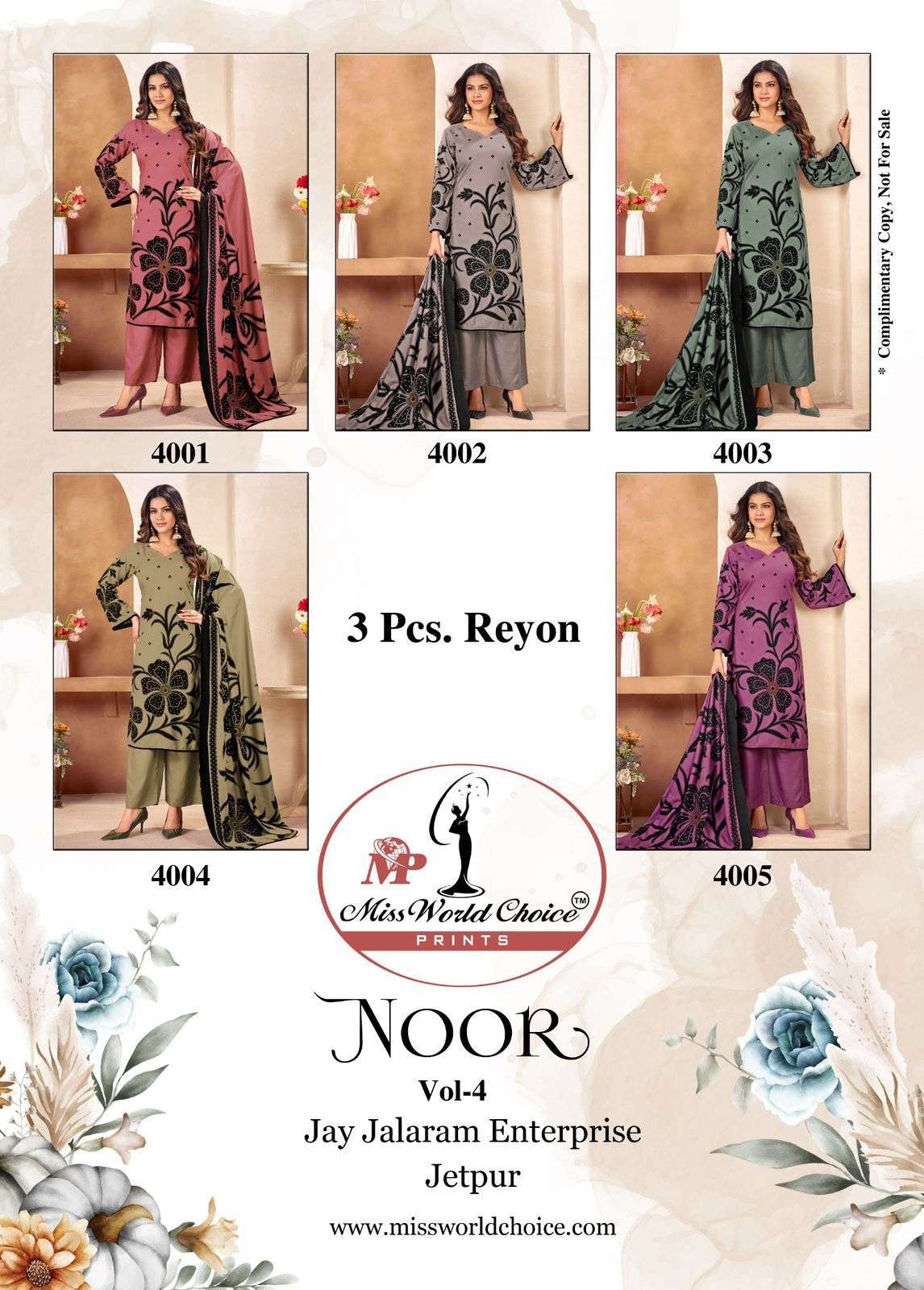 NOOR VOL-4 BY MISS WORLD CHOICE - 01 - 05