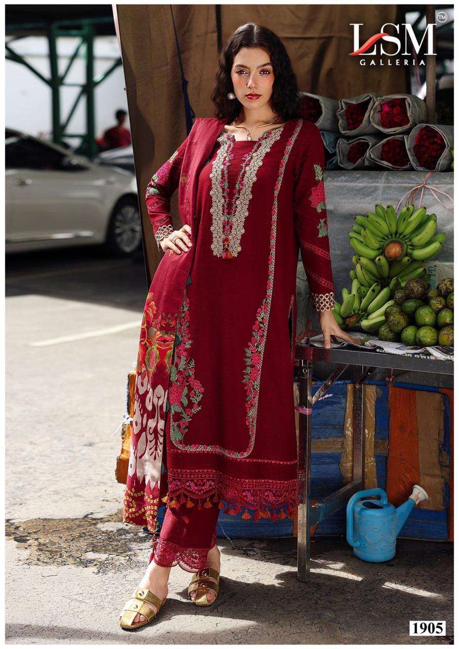 PARIAN DREAM HEAVY LUXURY LAWN COLLECTION VOL -19 BY LSM - 06