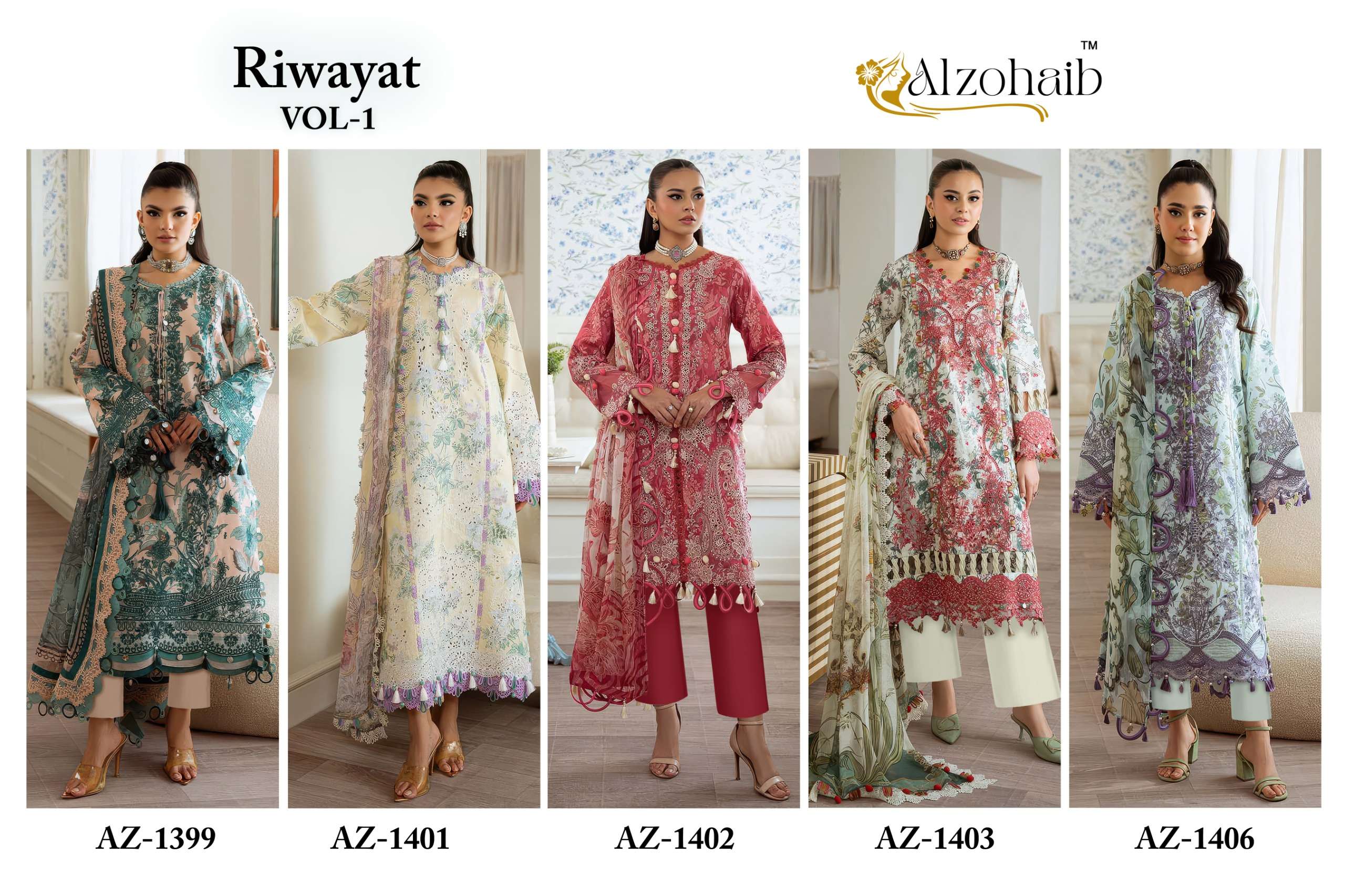 RIWAYAT VOL - 01 D.NO. AZ-1399-1401-1402-1403-1406 BY AL ZOHAIB - 01 - 05 A