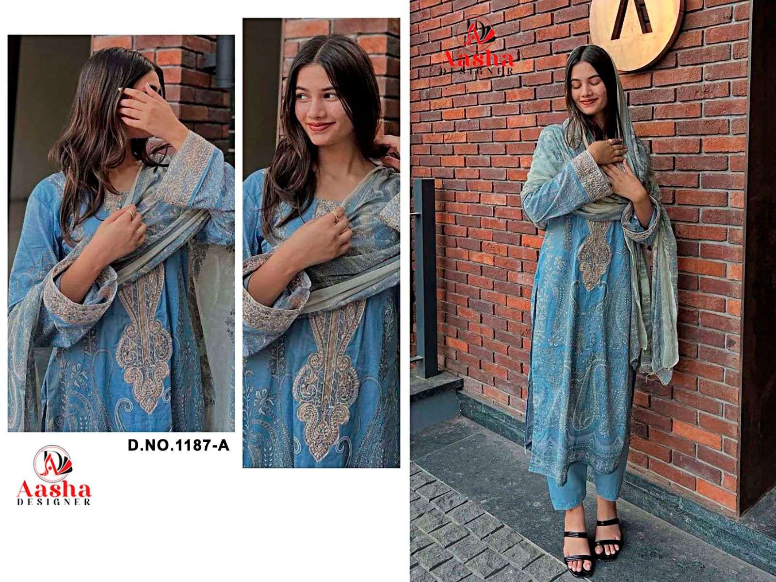 Super Hit Design A S D 1187 A B By Aasha - 02