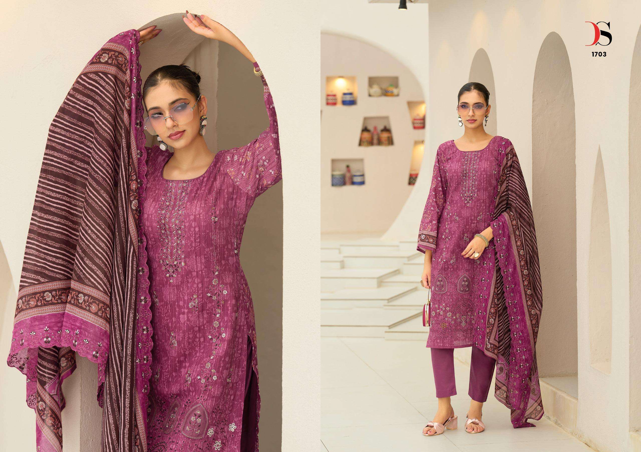 BIN SAEED LAWN COLLECTION VOL -17 NX BY DEEPSY SUITS - 01