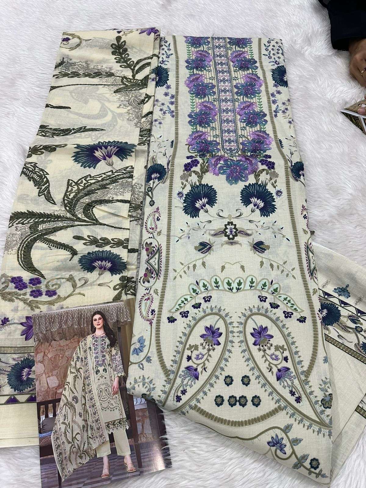 Falah Premium Cotton Collection Code - 25010 By Falah Designer - 08