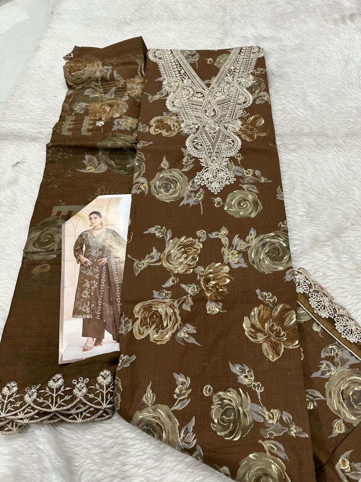 Falah Premium Cotton Collection Code - 26005 By Falah Designer - 03