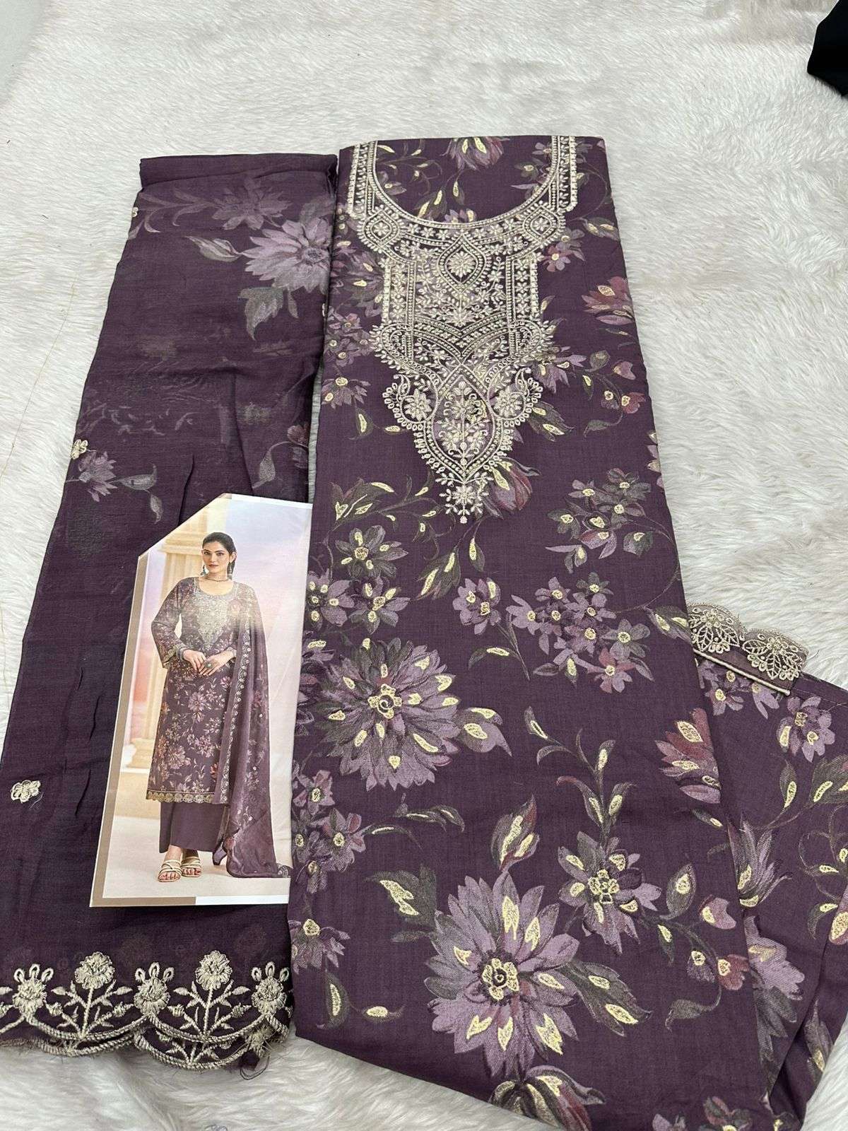 Falah Premium Cotton Collection Code - 26005 By Falah Designer - 04