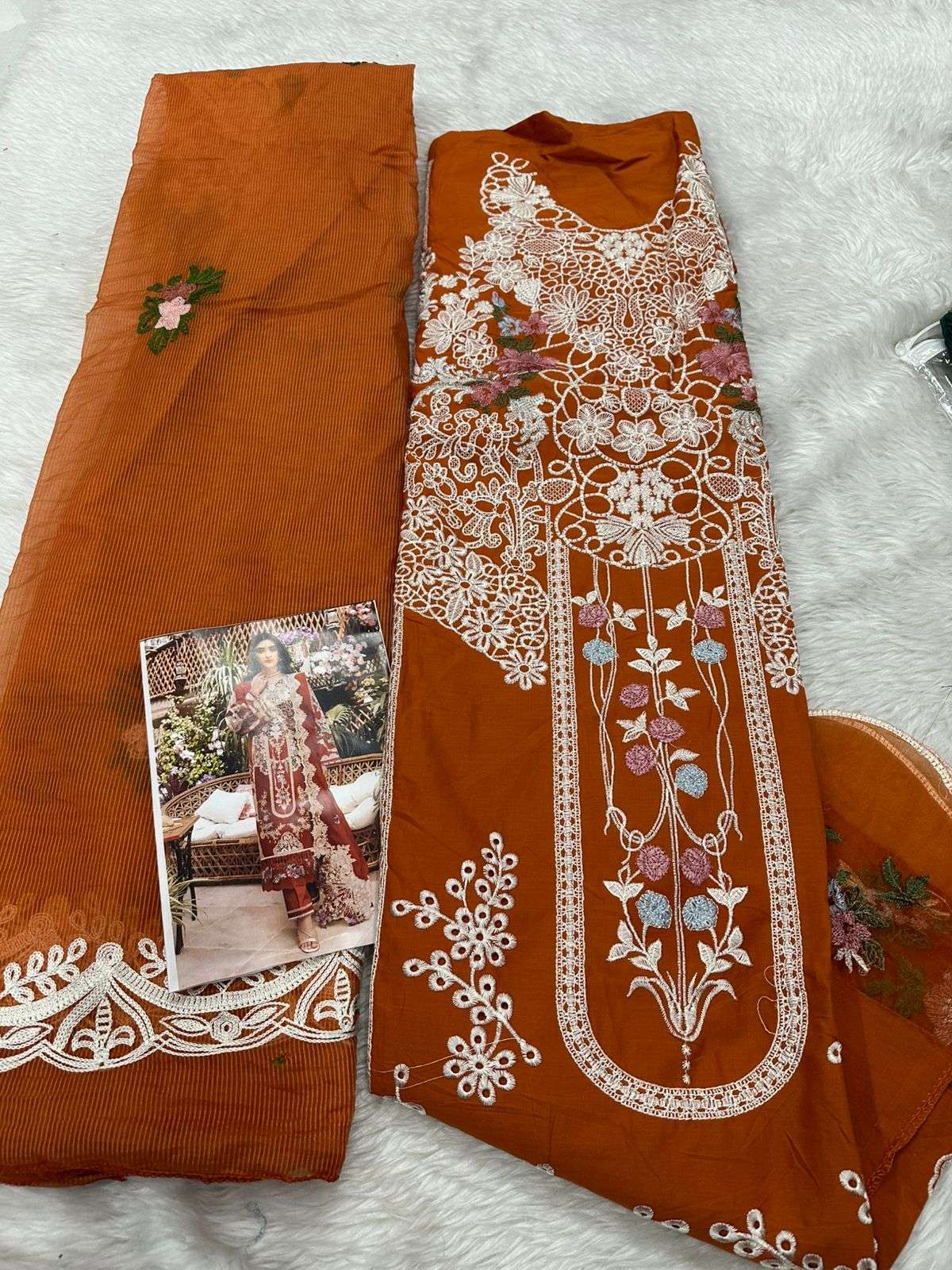 Falah Premium Cotton Collection Code - 26007 By Falah Designer - 01 - 04