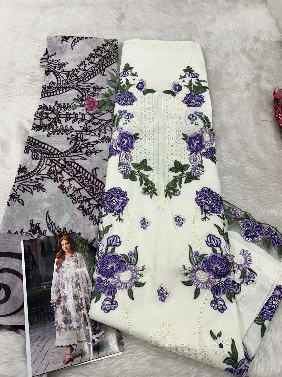 Falah Premium Cotton Collection Code - 26008 By Falah Designer - 01 - 04 B