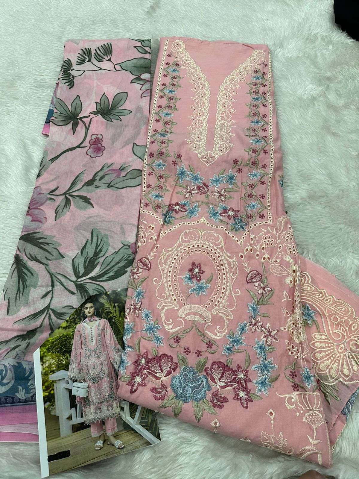 Falah Premium Cotton Collection Code - 26009 By Falah Designer - 02