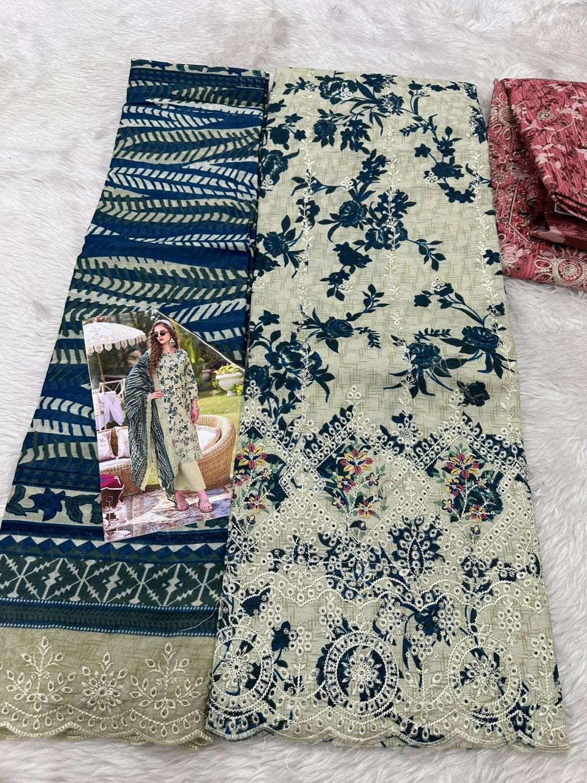 Falah Premium Cotton Collection Code - 26020 By Falah Designer - 01